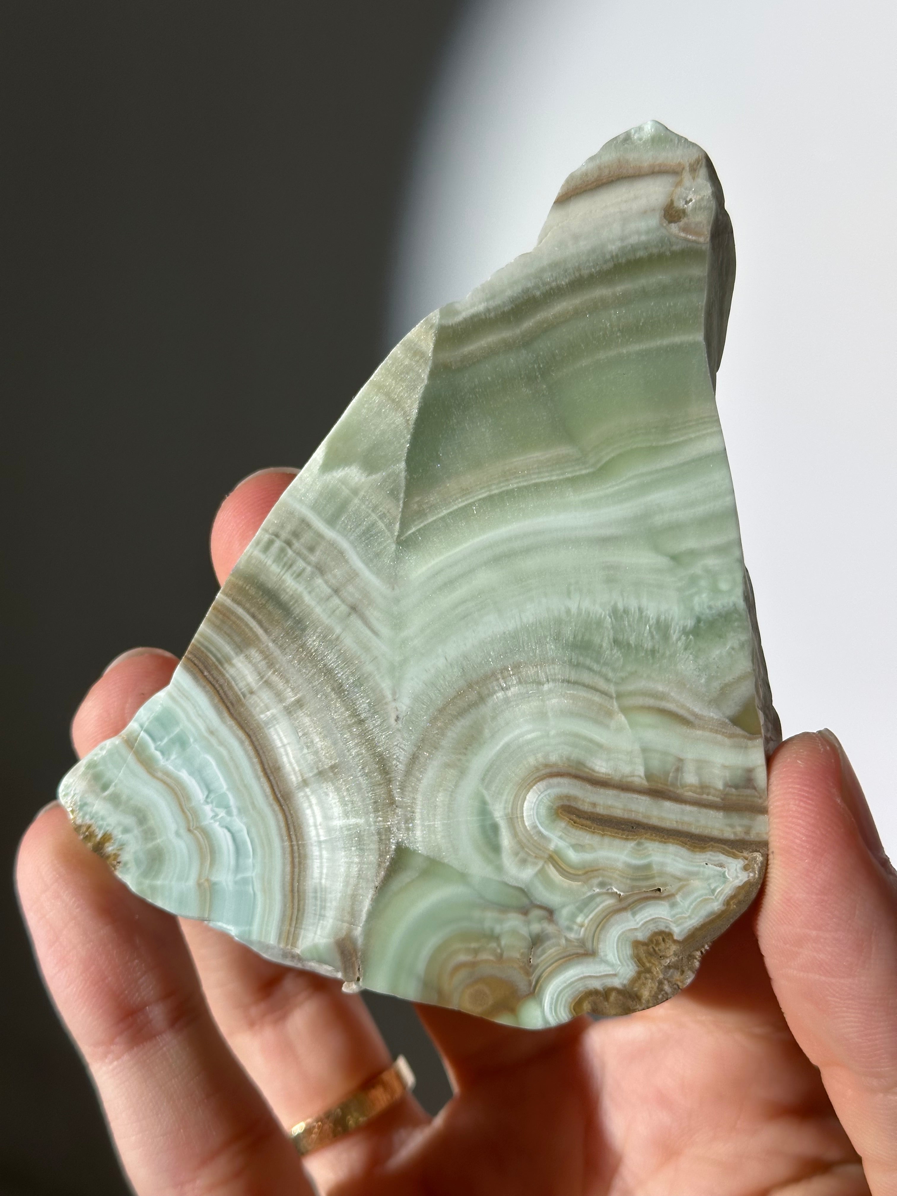 Türkise Aragonit Platte aus Spanien 🏖️