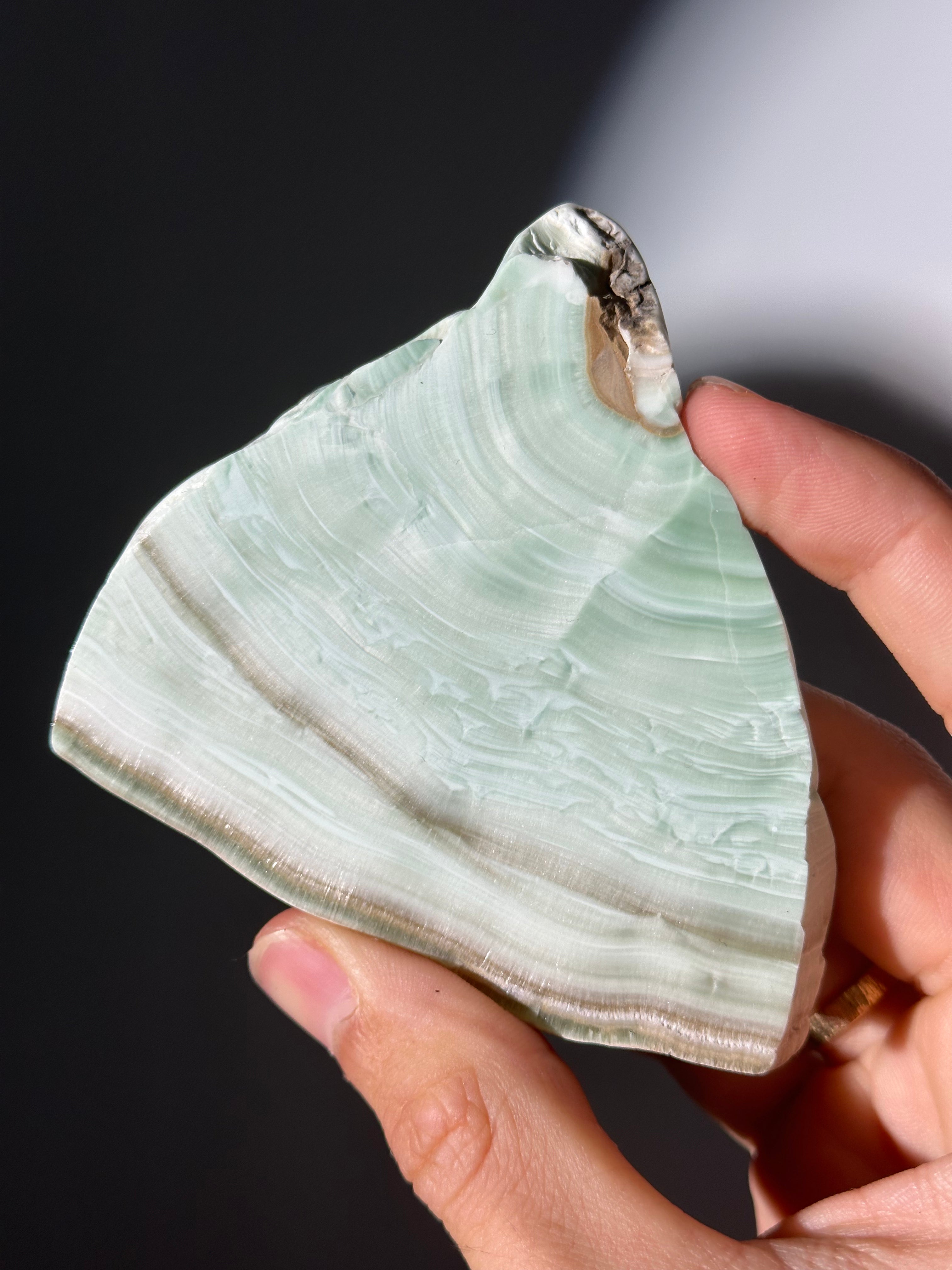 Türkise Aragonit Platte aus Spanien 🏖️