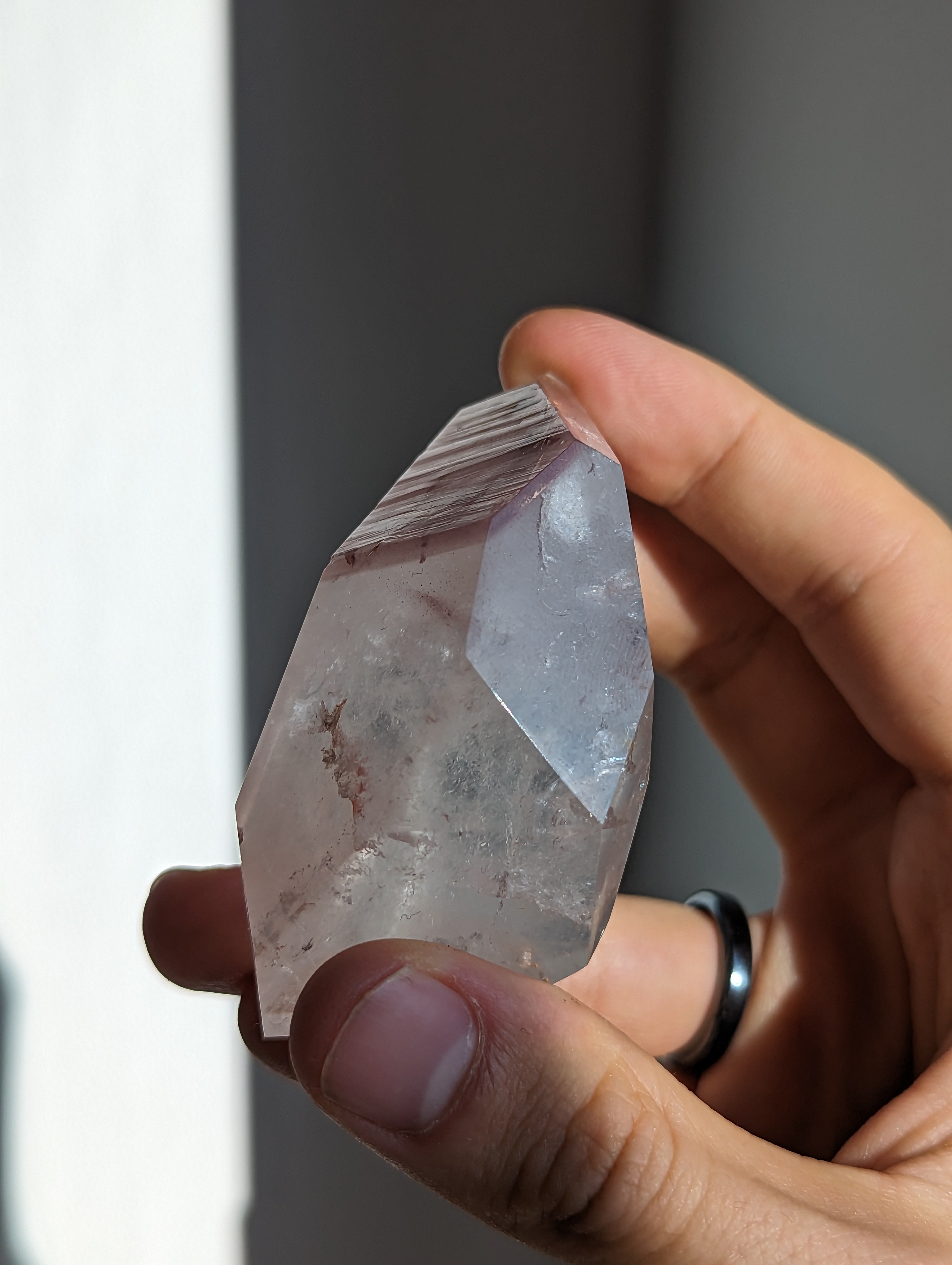 Pink Lithium Quarz Freiform (selten)