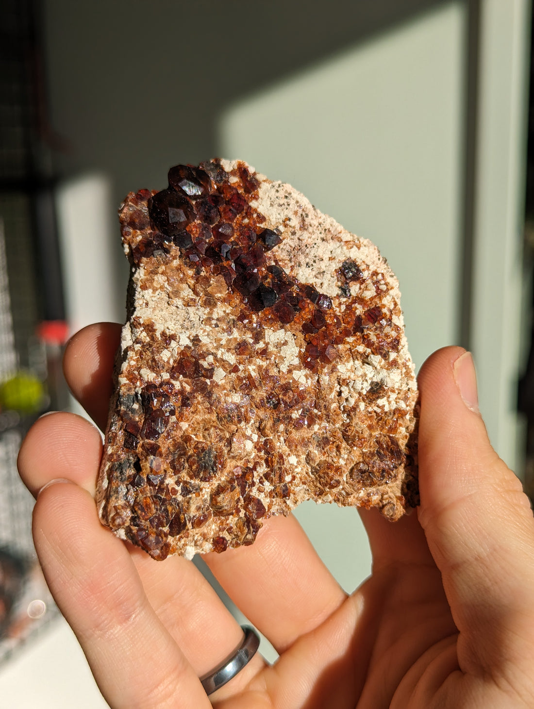 Spessartin Granat Cluster