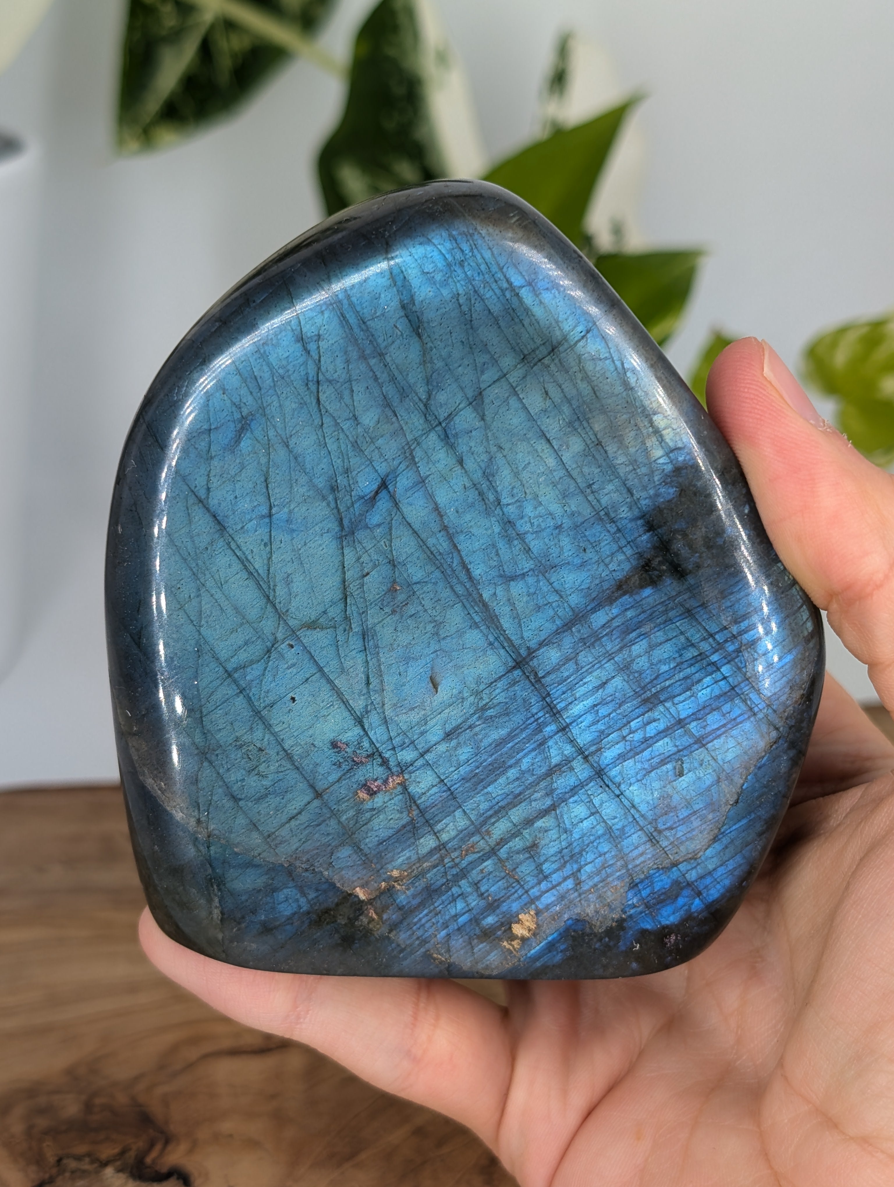 Labradorit Freiform mit tollem Flash