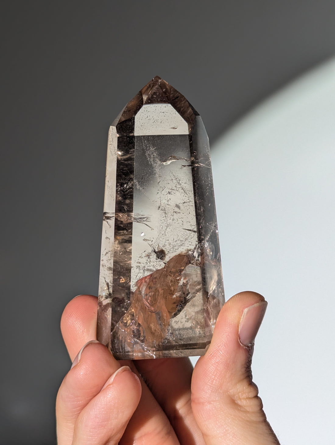 Rauchquarz Türme aus Brasilien A-Qualität