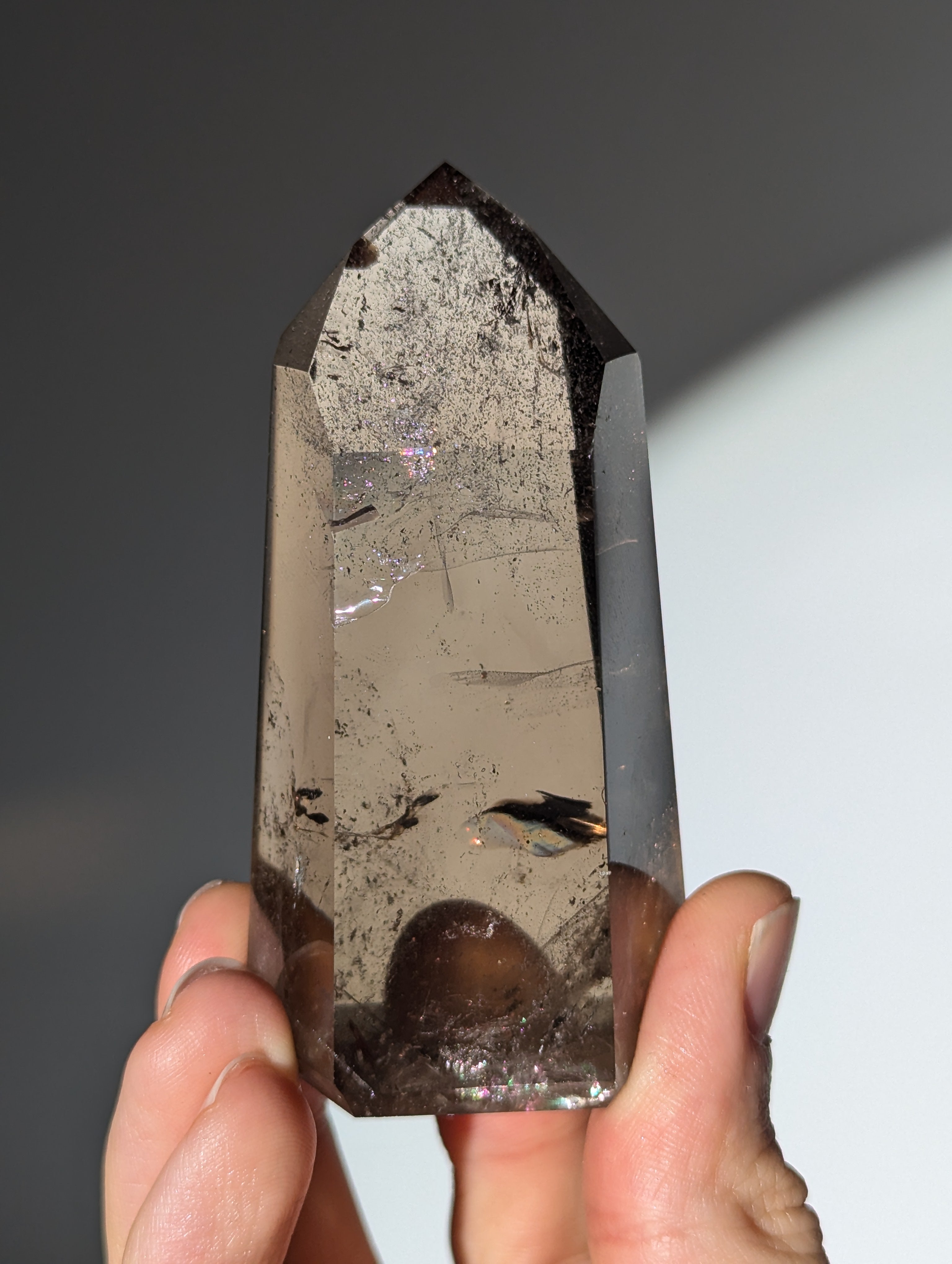 Rauchquarz Türme aus Brasilien A-Qualität