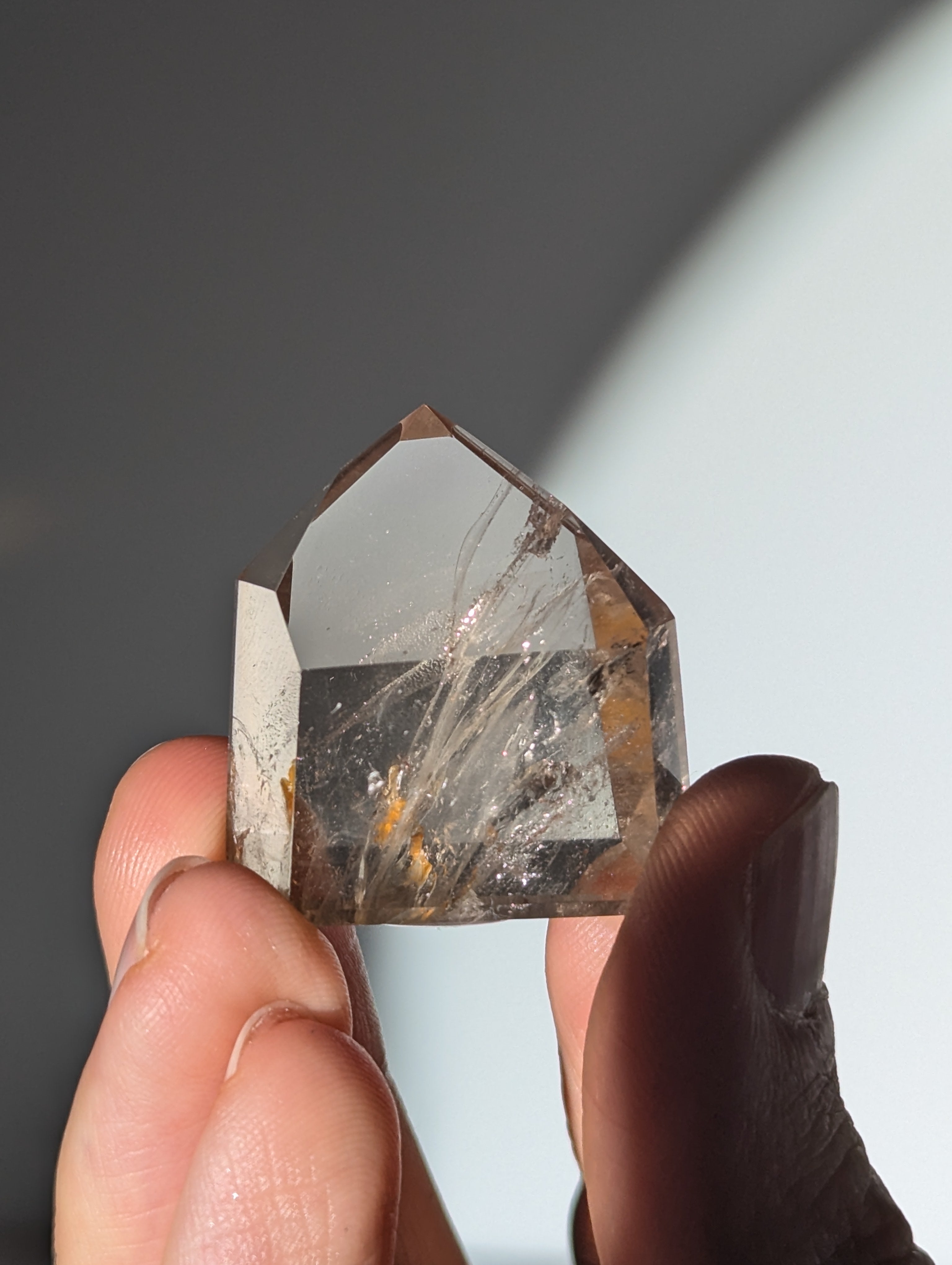 kleine Rauchquarz Türme aus Brasilien A-Qualität