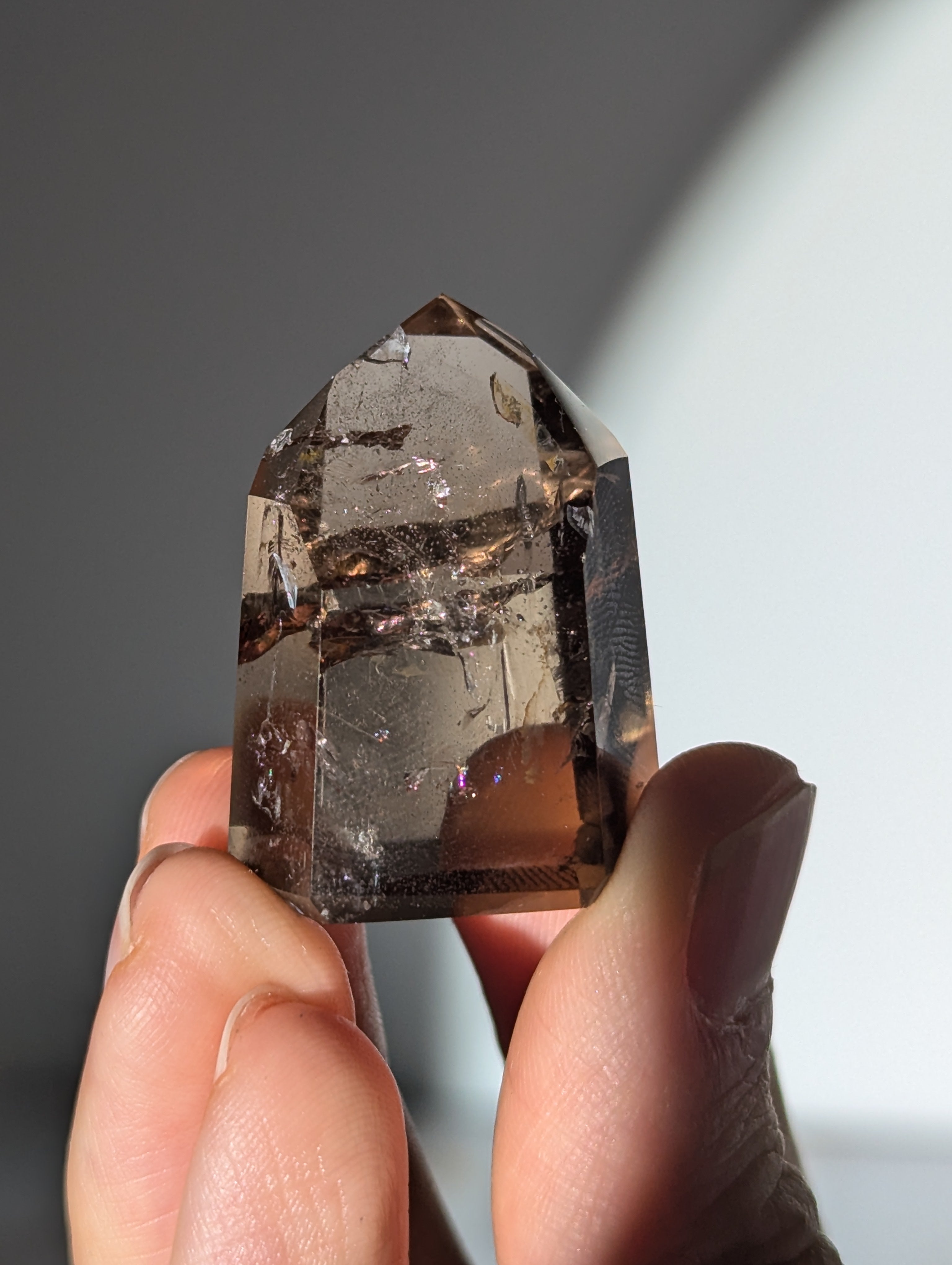 kleine Rauchquarz Türme aus Brasilien A-Qualität