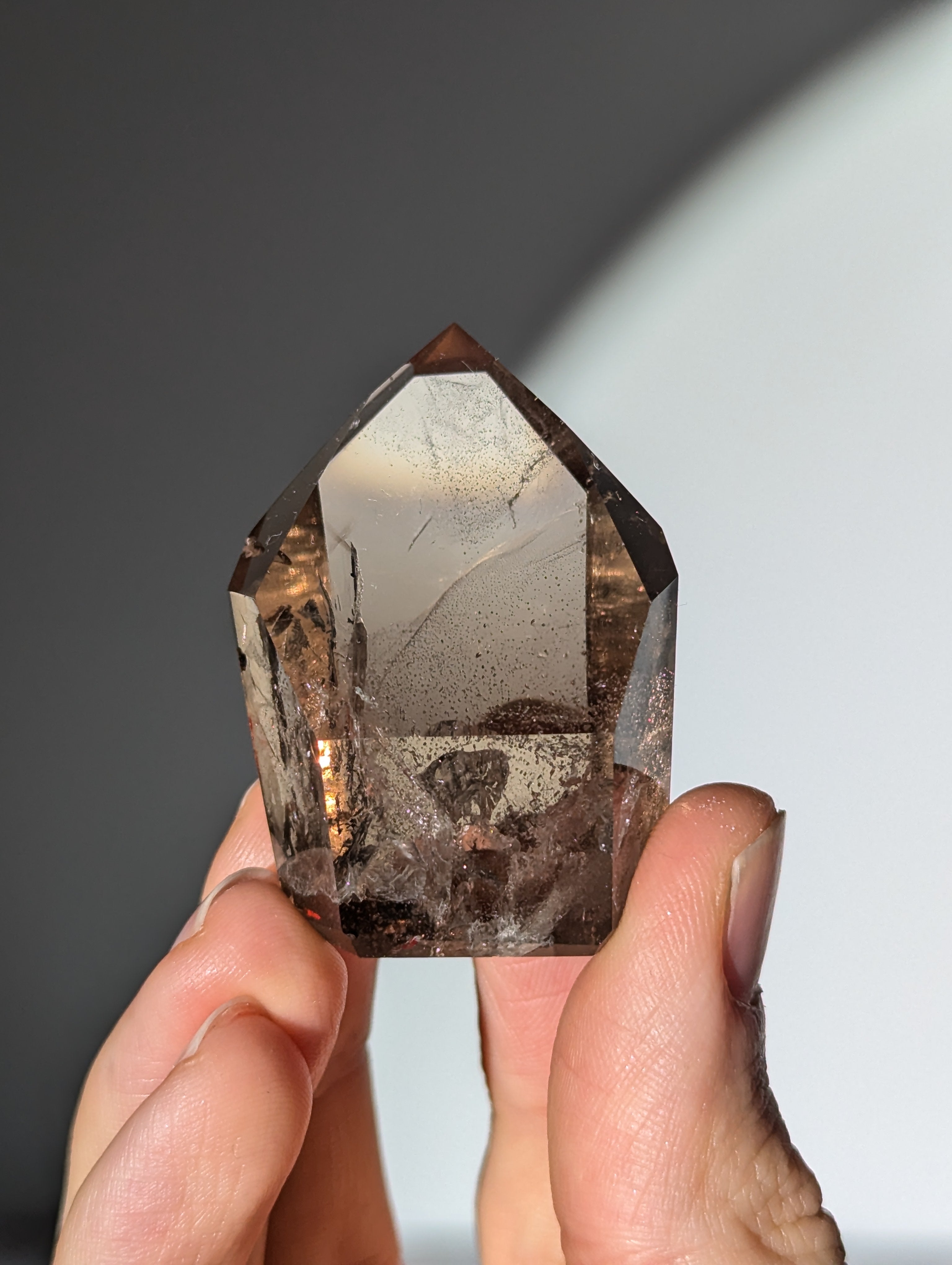 kleine Rauchquarz Türme aus Brasilien A-Qualität