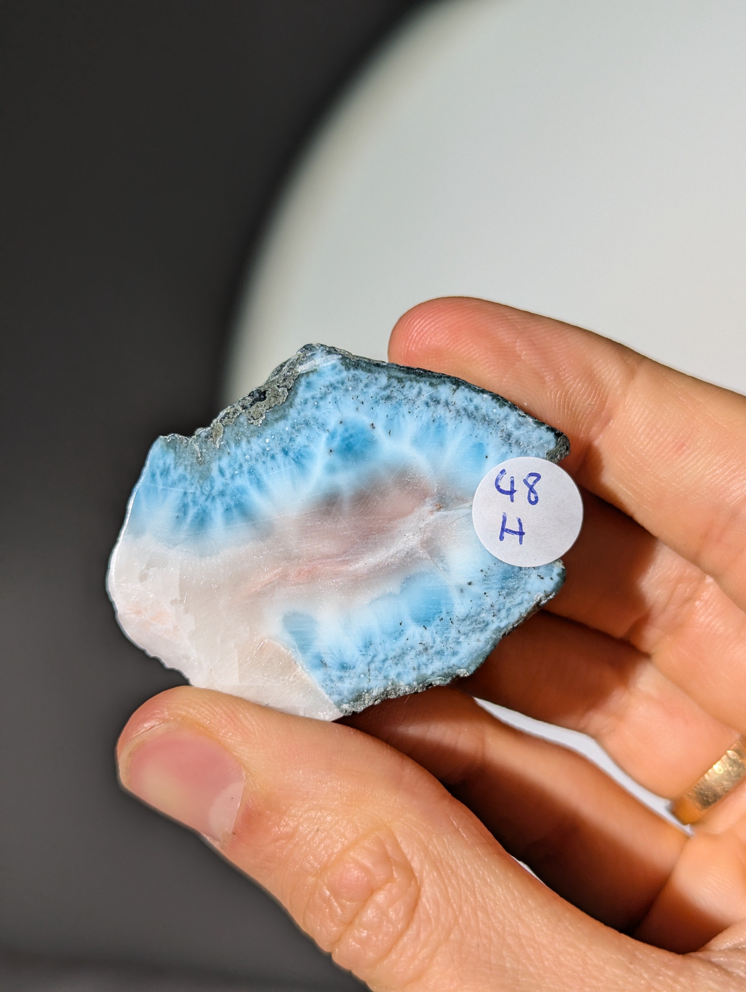 Larimar Scheiben (unter 60€)
