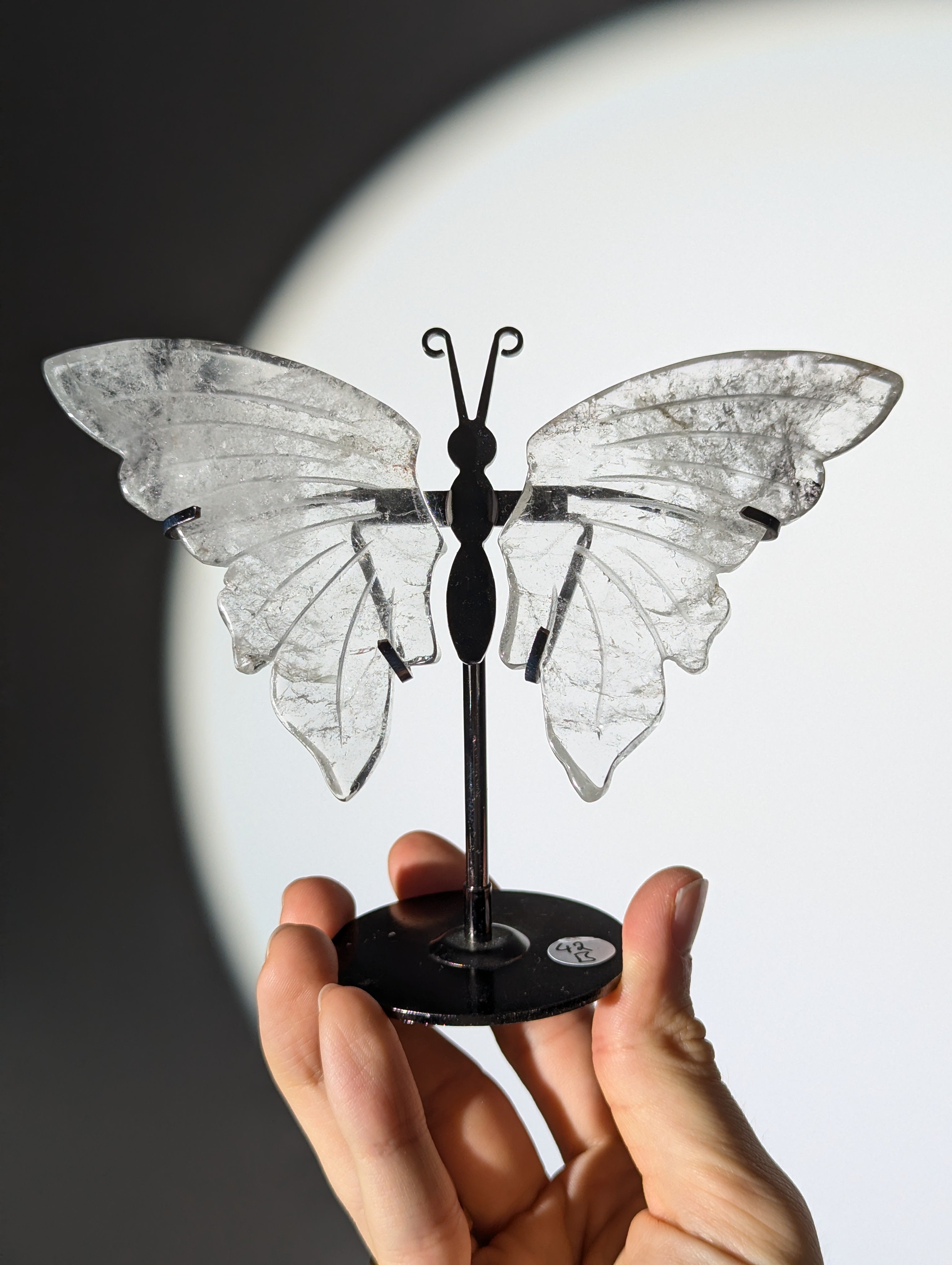 Bergkristall Schmetterlinge 🦋🤍