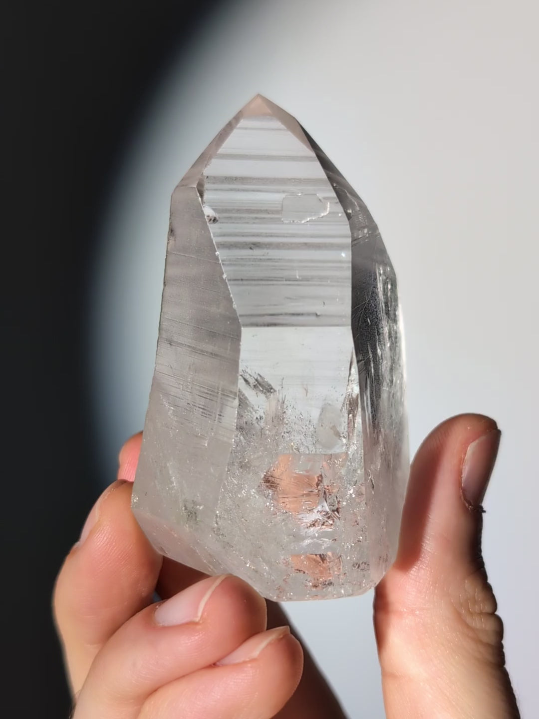 Lemurian Bergkristall aus Diamantina Brasilien 💎