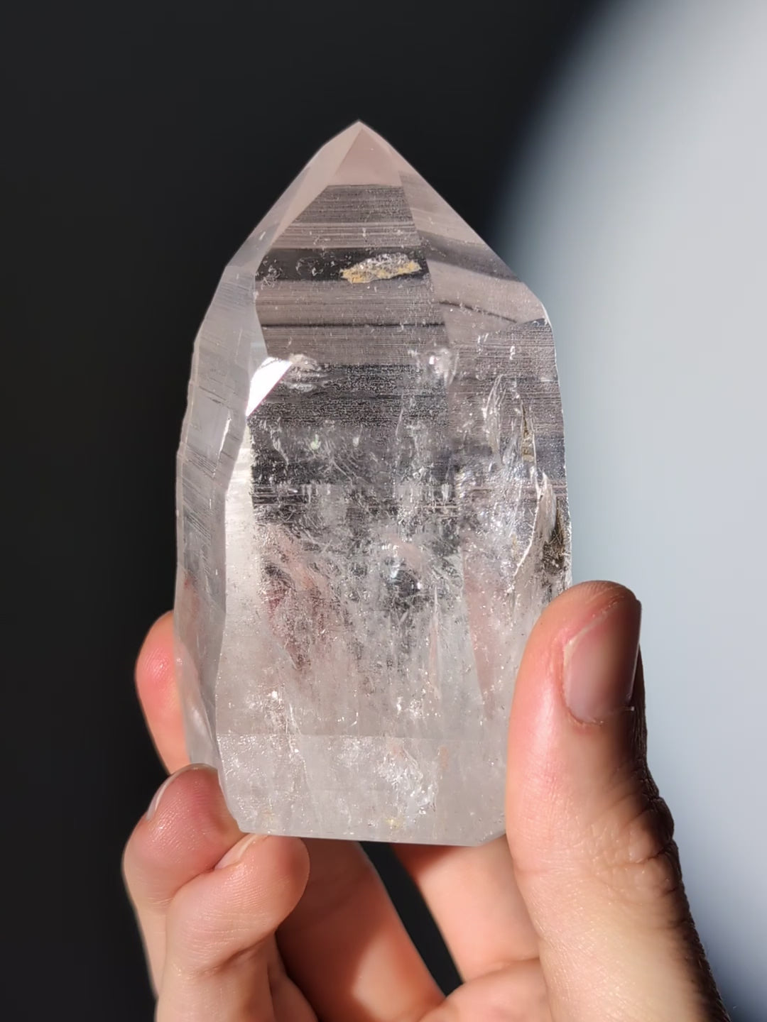 Lemurian Bergkristall aus Diamantina Brasilien 💎