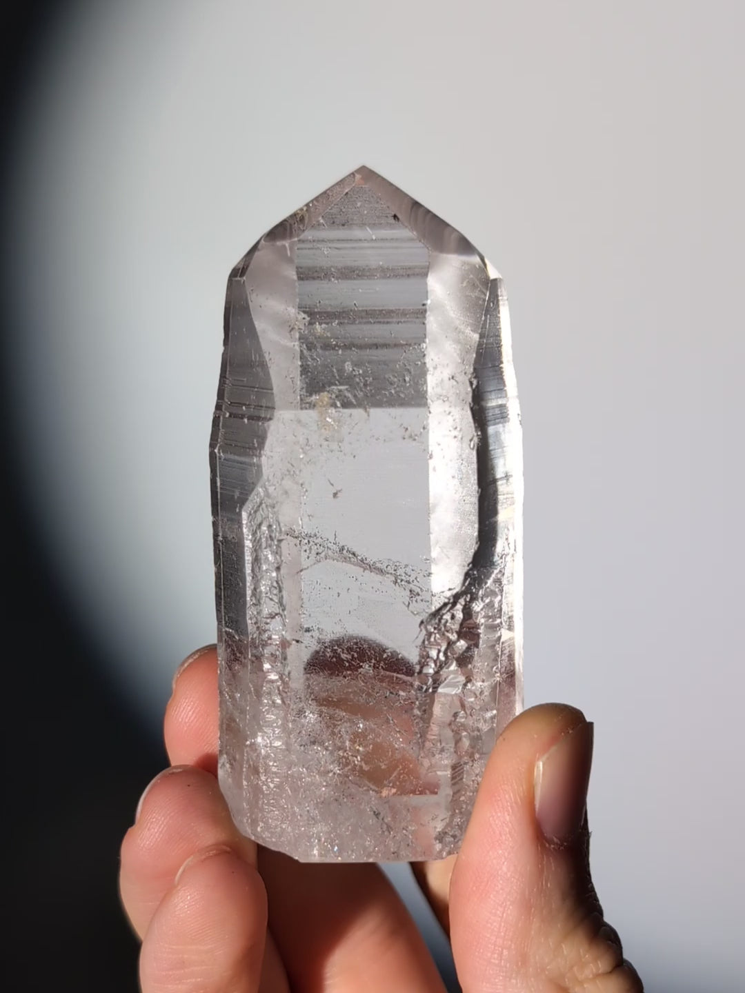 Lemurian Bergkristall aus Diamantina Brasilien 💎