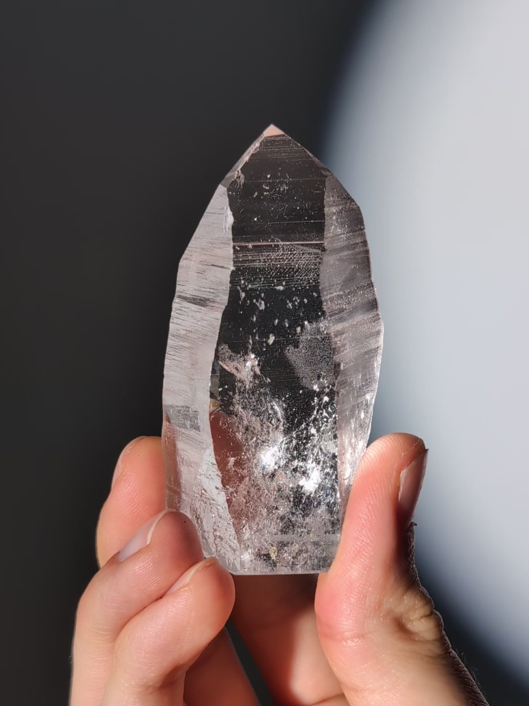Lemurian Bergkristall aus Diamantina Brasilien 💎