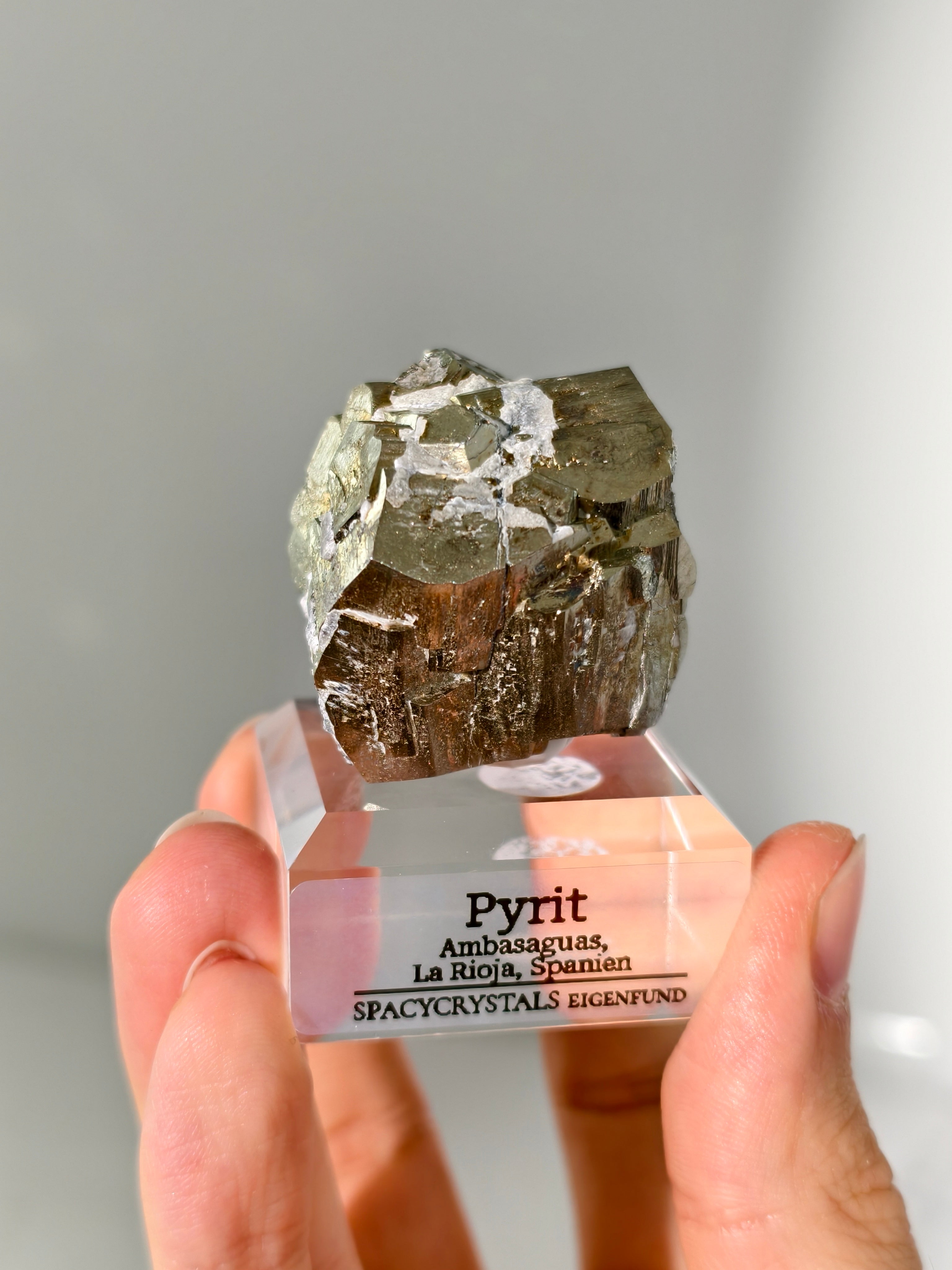 Pyrit aus Ambasaguas (Eigenfund)