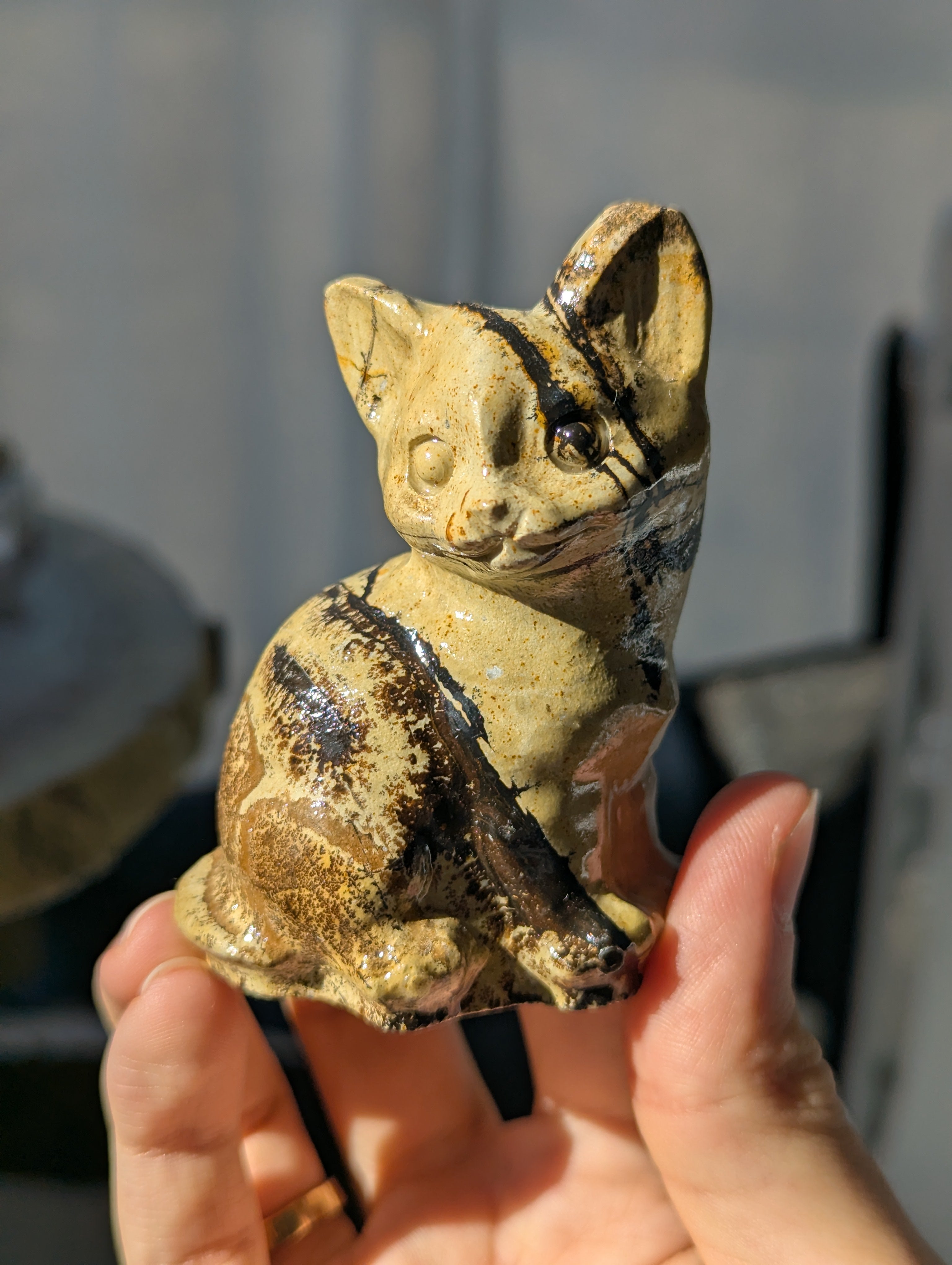 Bilderjaspis Katze 🐈 (wähle deine eigene)