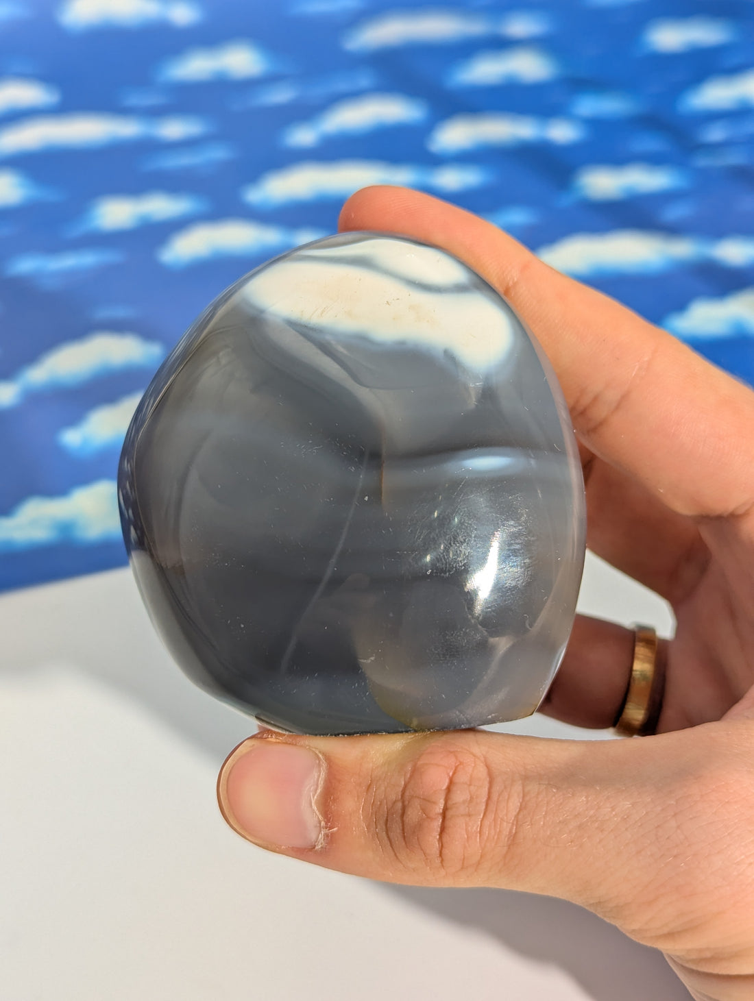 Orca Achat Freiform reduziert