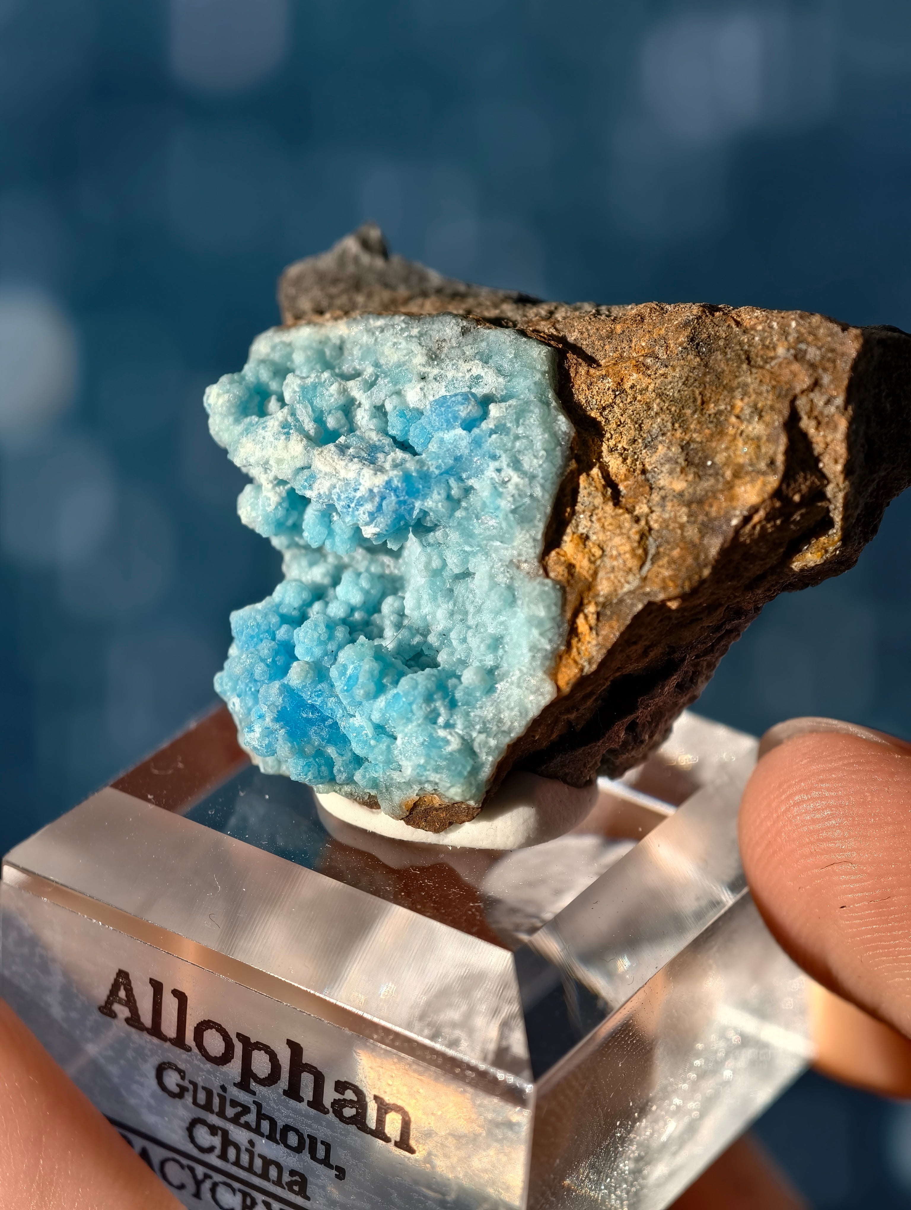 Allophan aus Guizhou