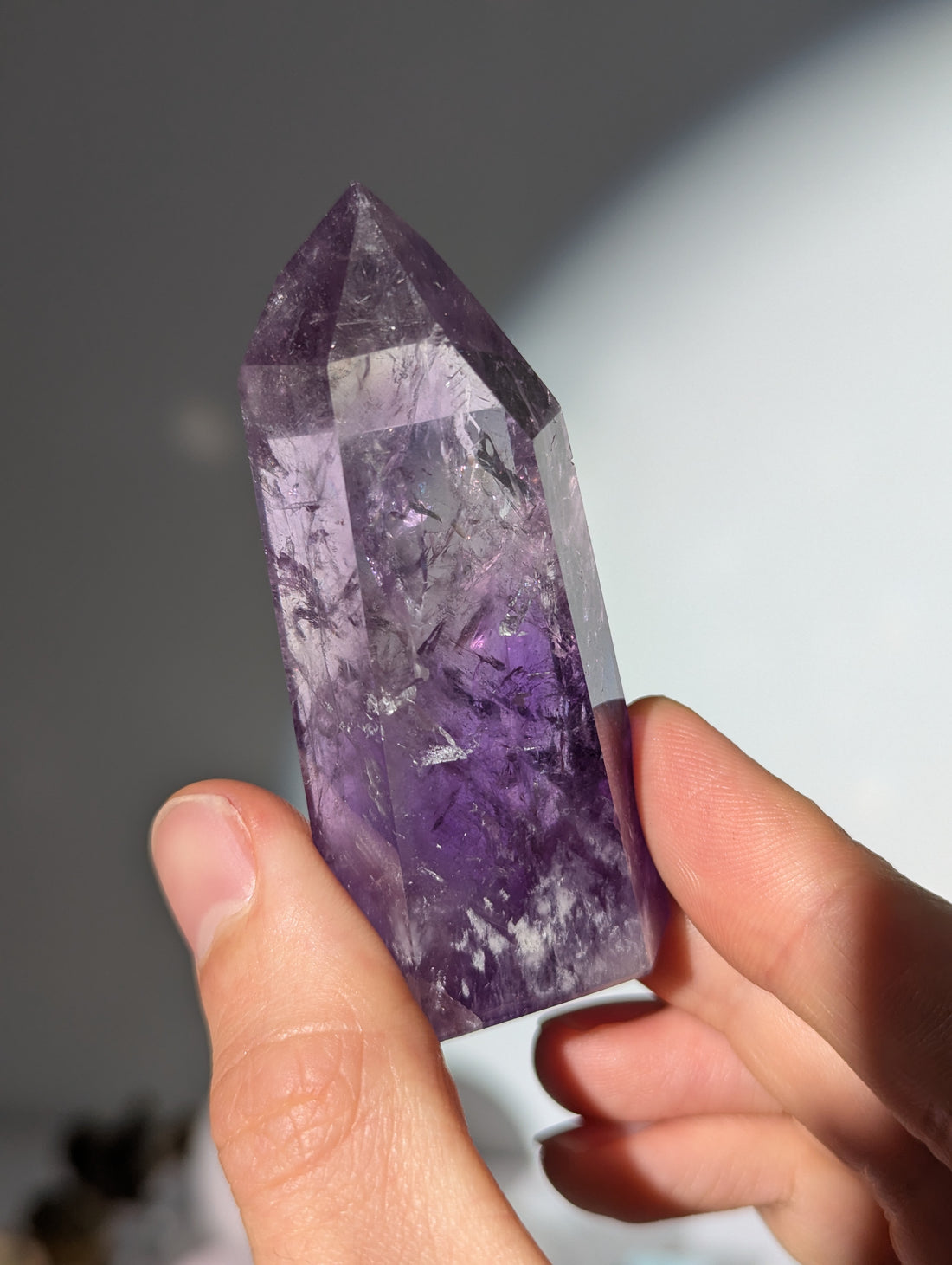 Phantom Amethyst Turm aus Brasilien