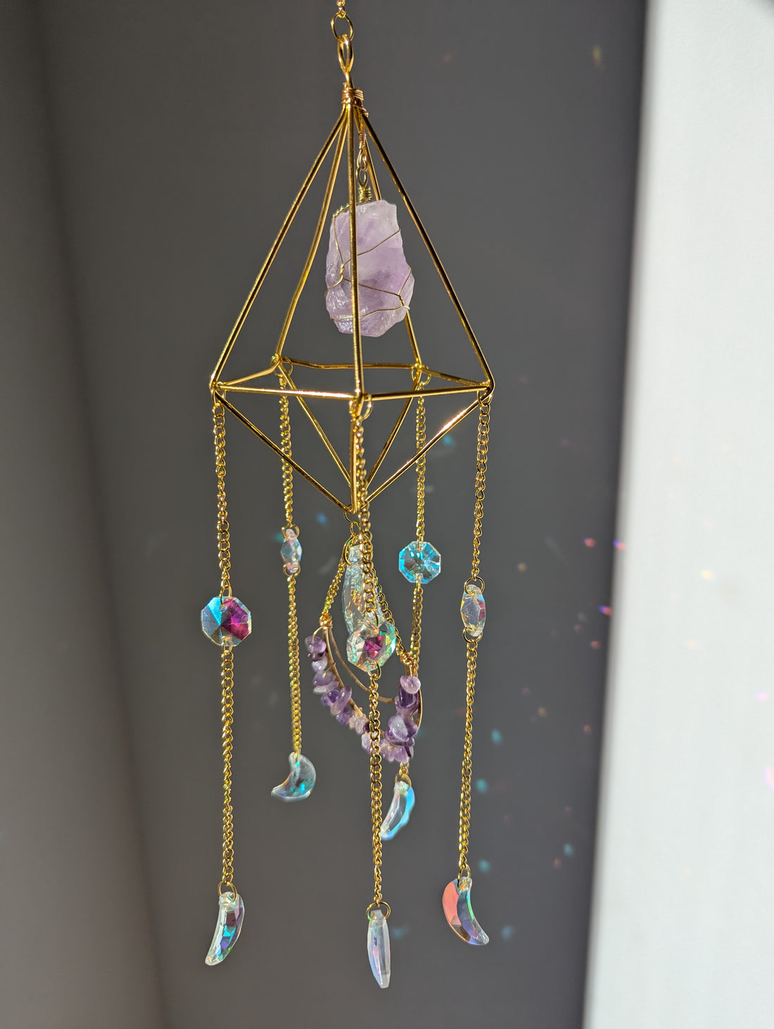 Sonnenfänger Amethyst Kristall