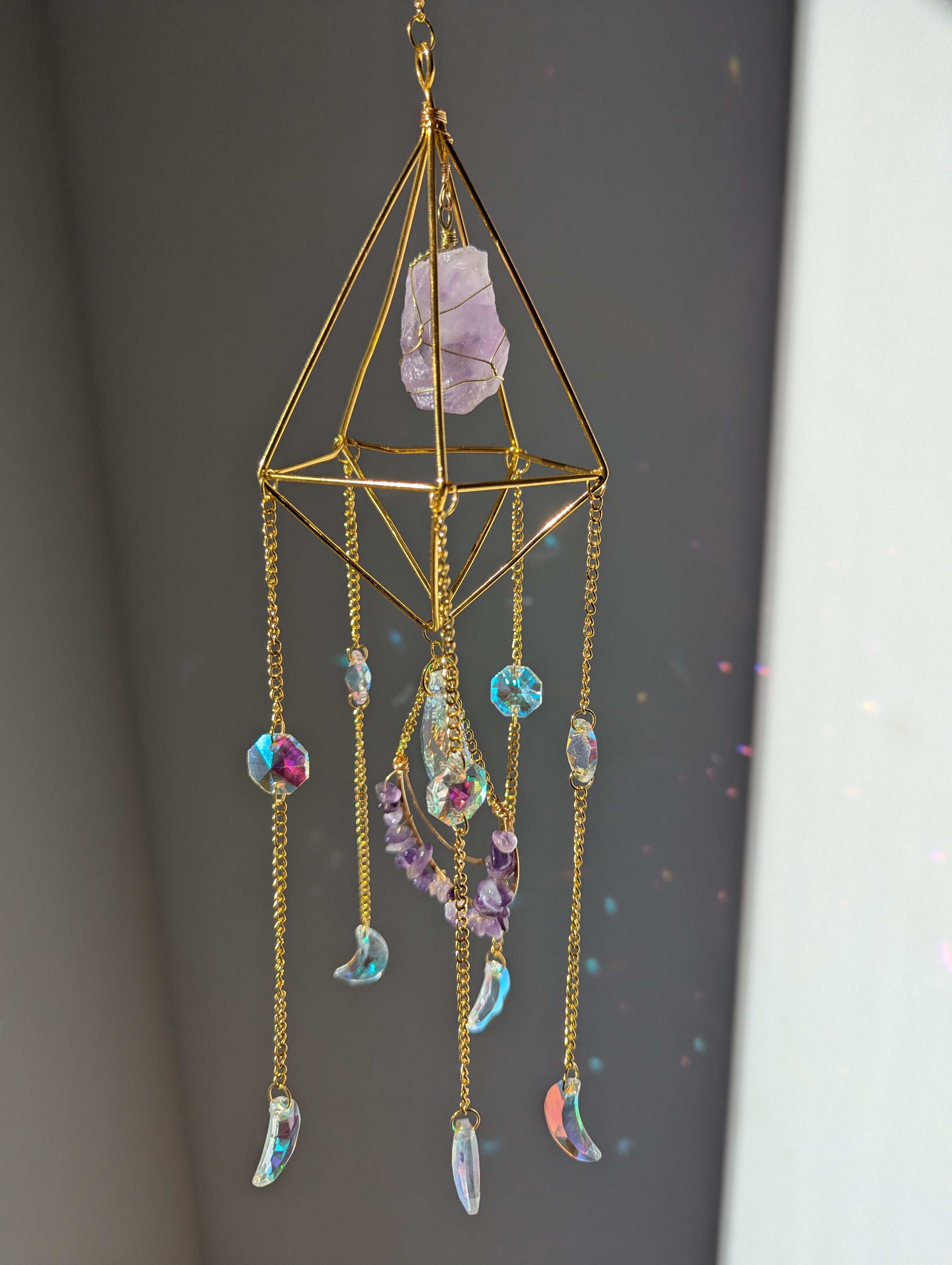 Sonnenfänger Amethyst Kristall