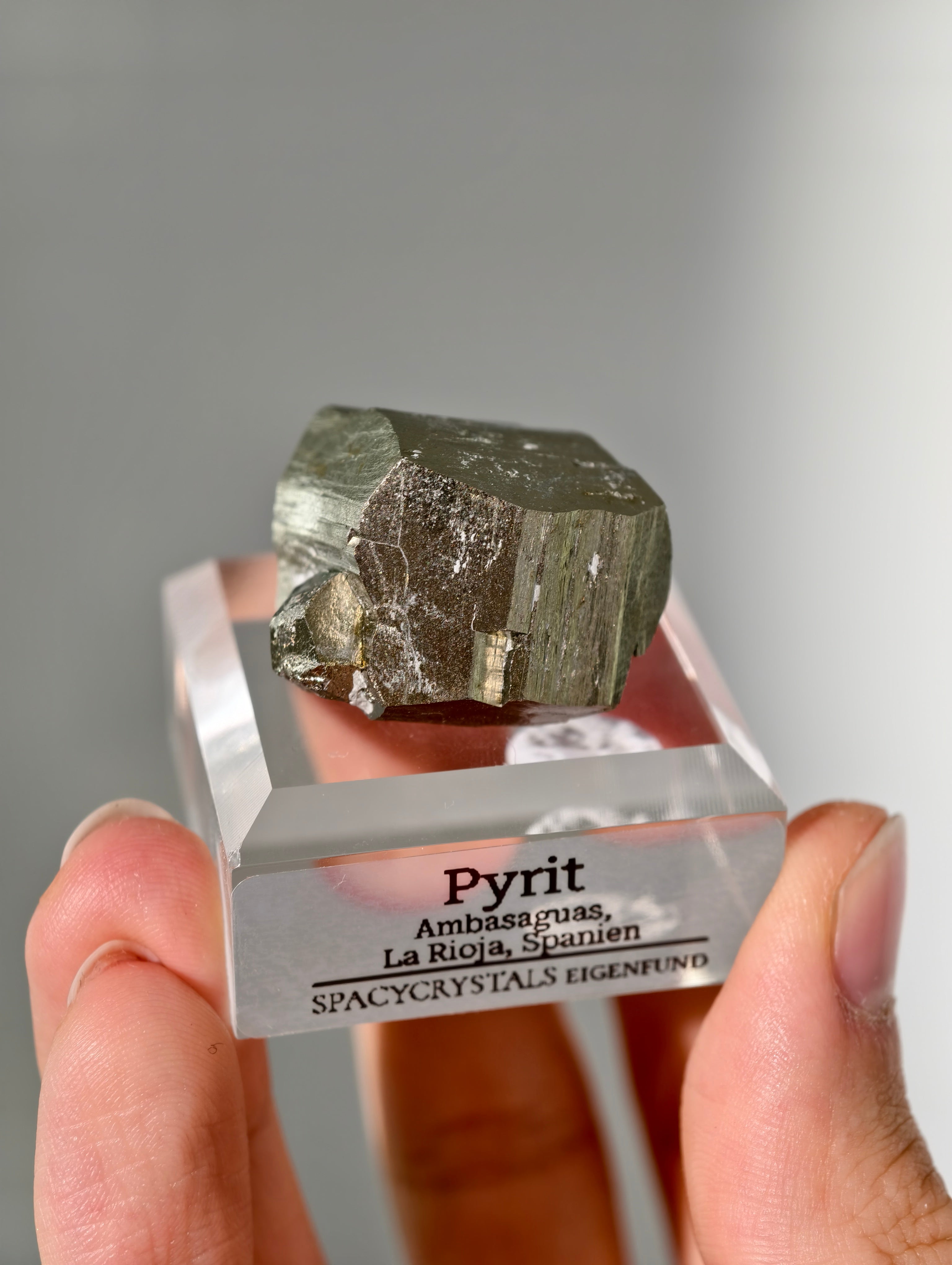 Pyrit aus Ambasaguas (Eigenfund)