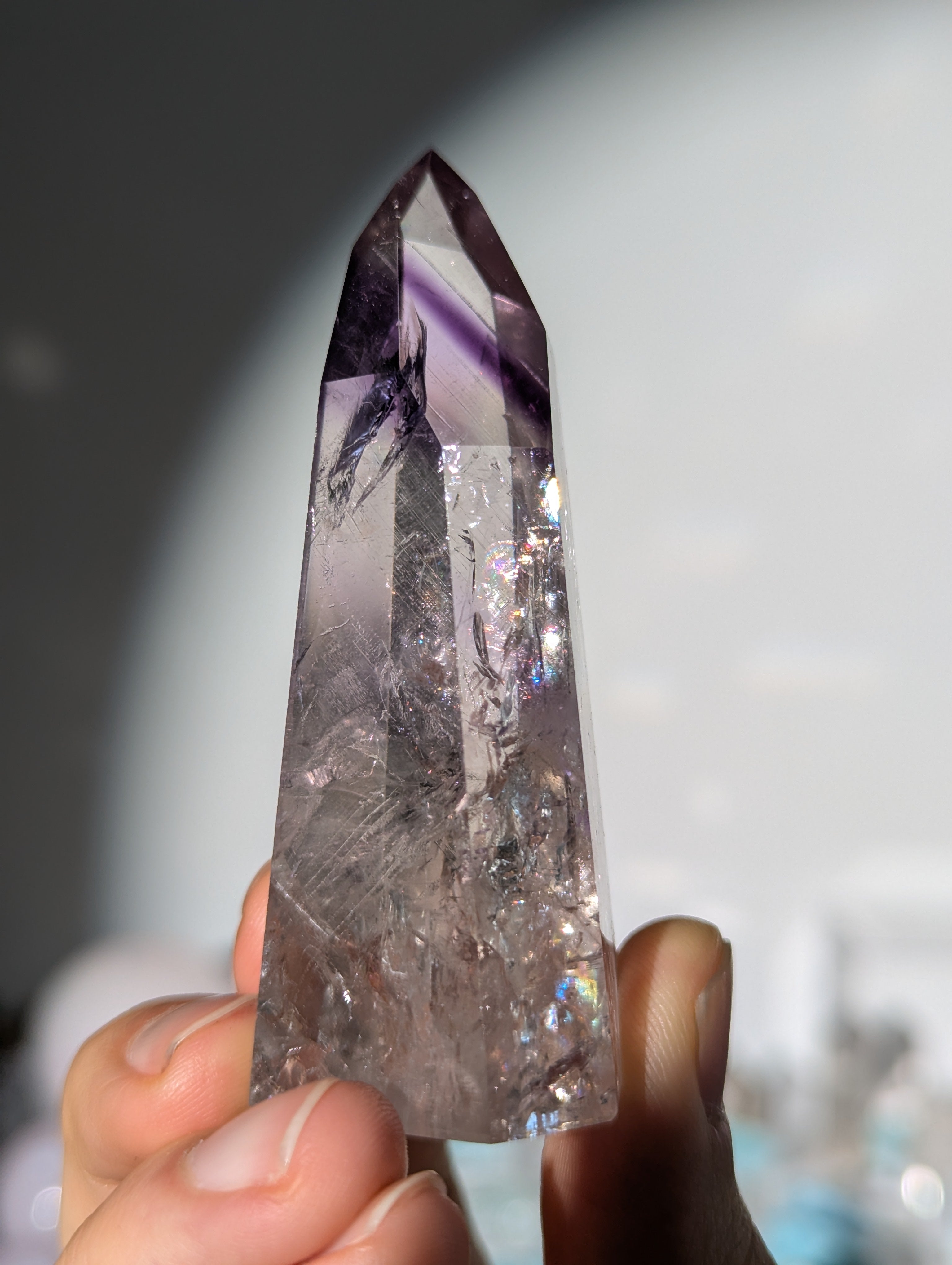 Phantom Amethyst Turm aus Brasilien