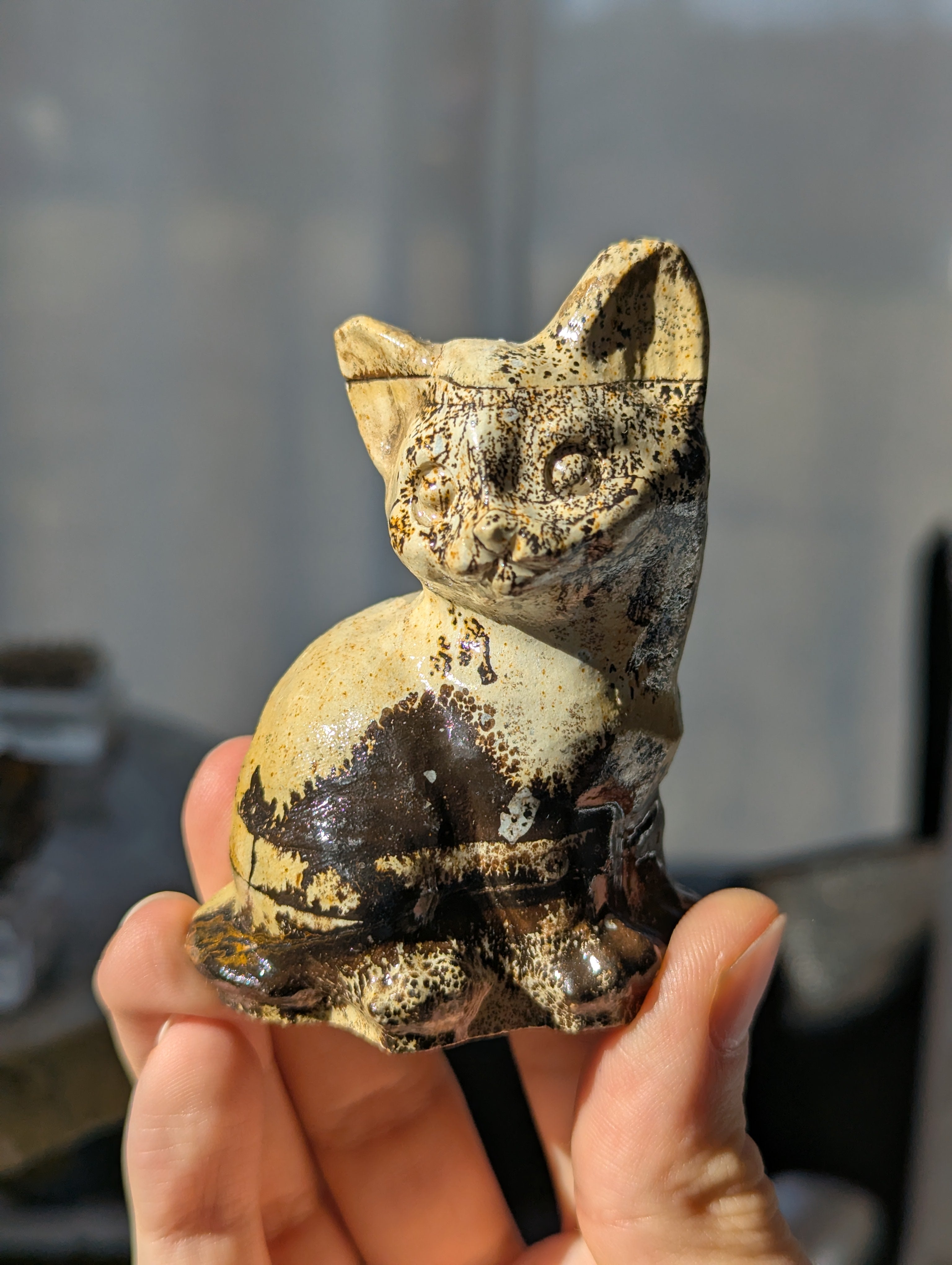 Bilderjaspis Katze 🐈 (wähle deine eigene)