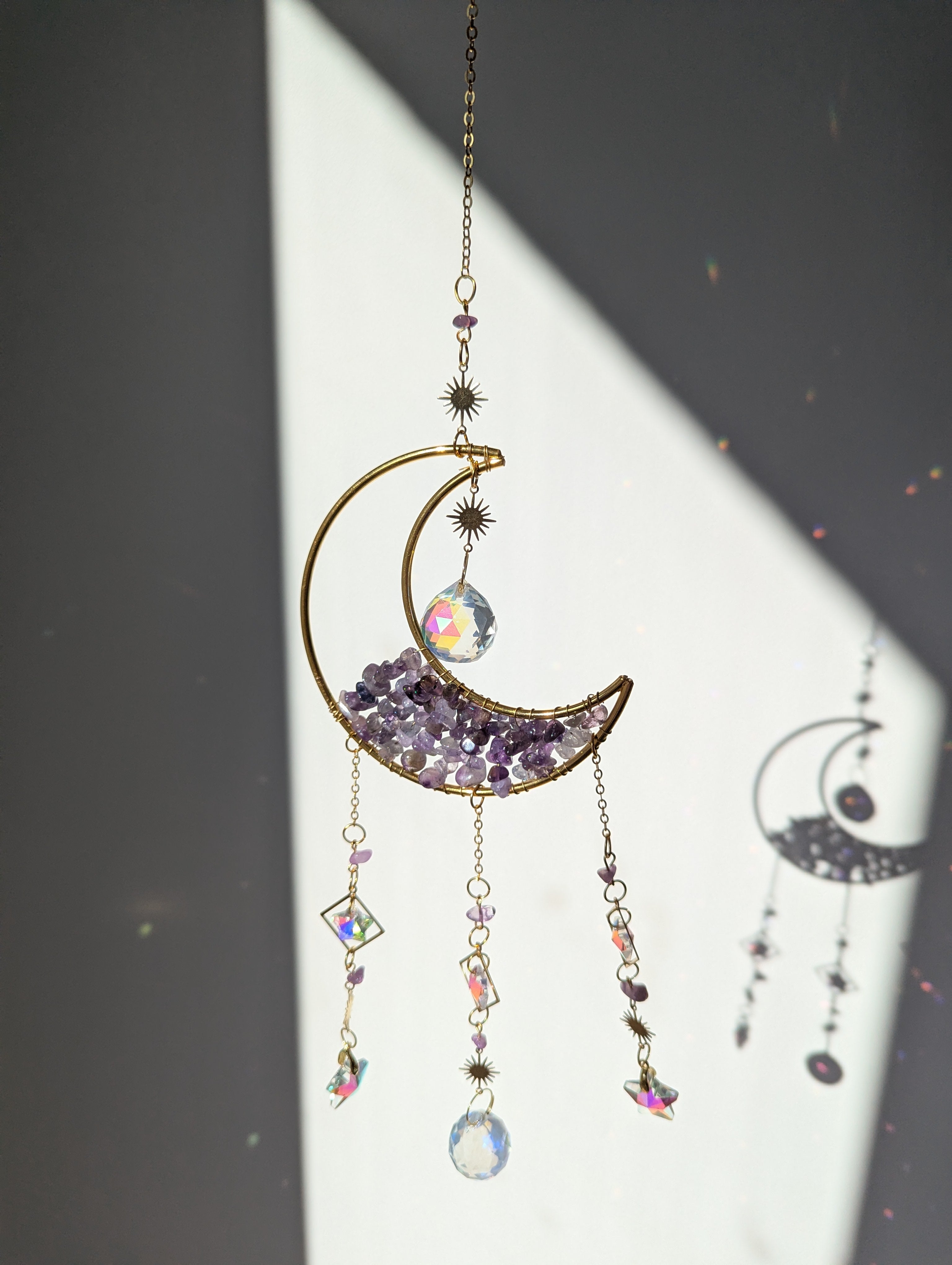 Sonnenfänger Amethyst-Mond