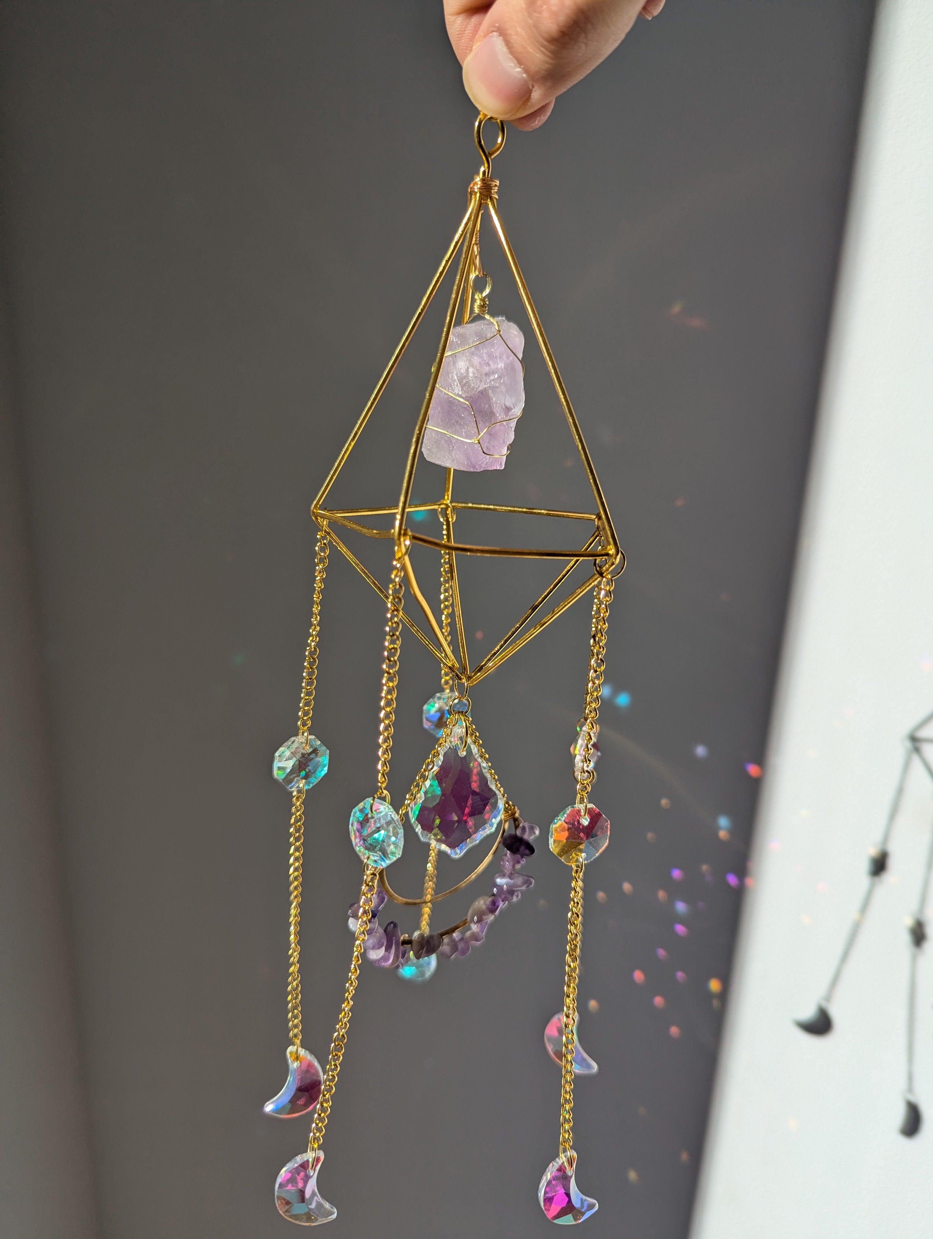 Sonnenfänger Amethyst Kristall