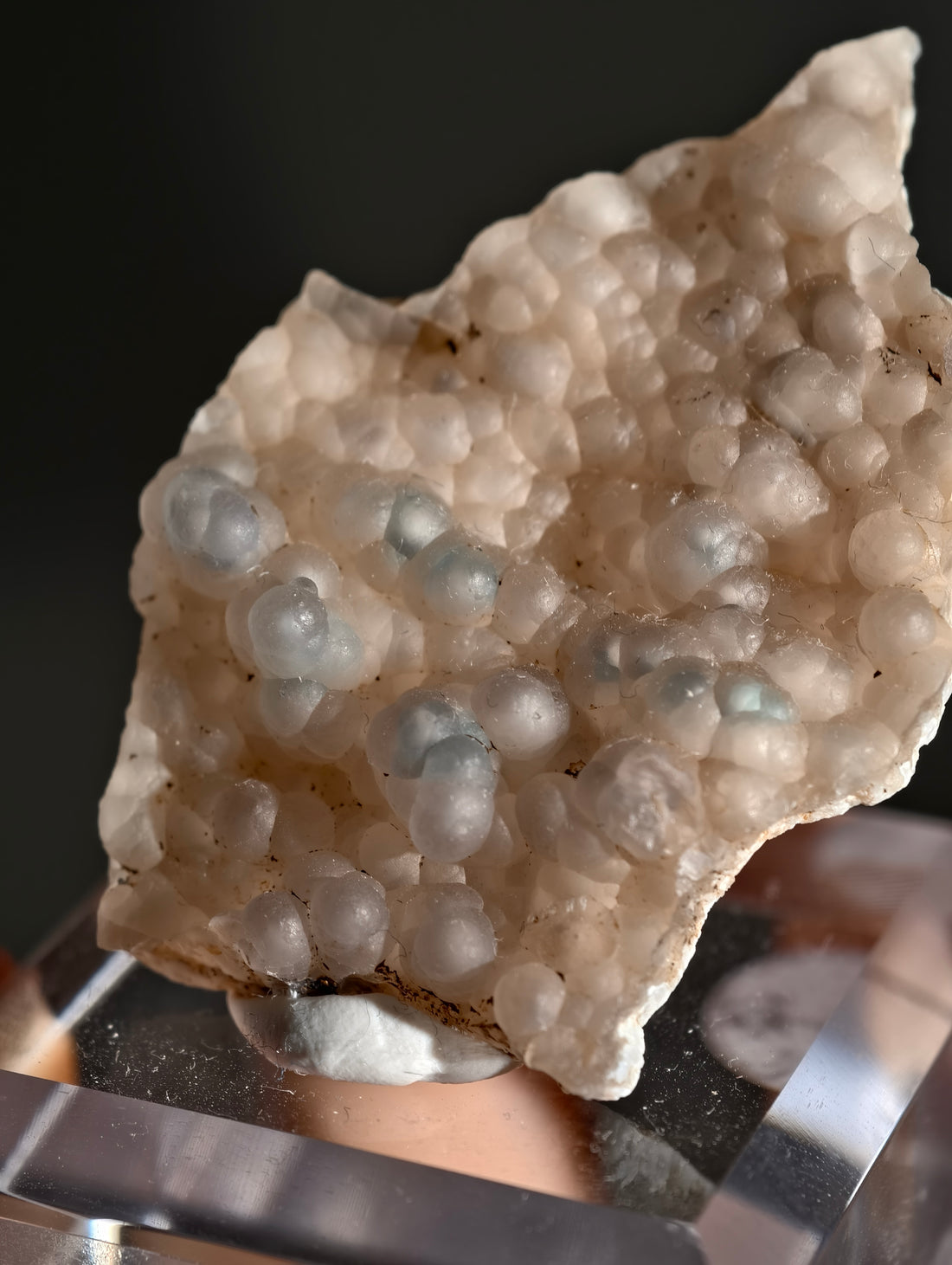 Neufund! Chrysokoll in Chalcedon aus Indonesien