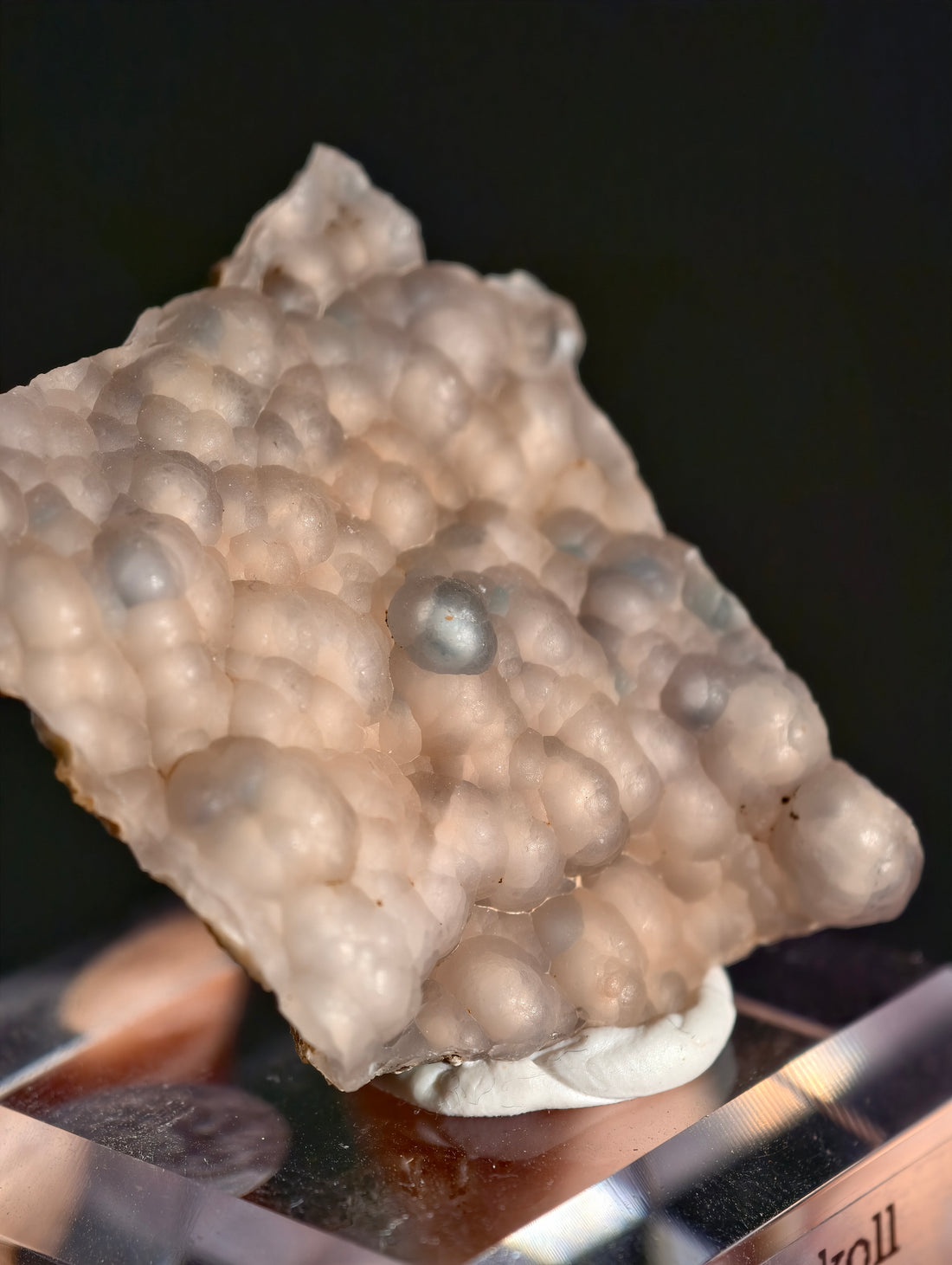 Neufund! Chrysokoll in Chalcedon aus Indonesien