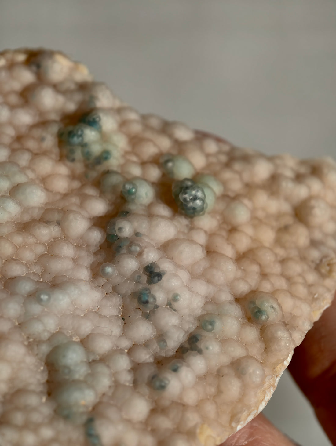 Chrysokoll in Chalcedon aus Indonesien Neu!