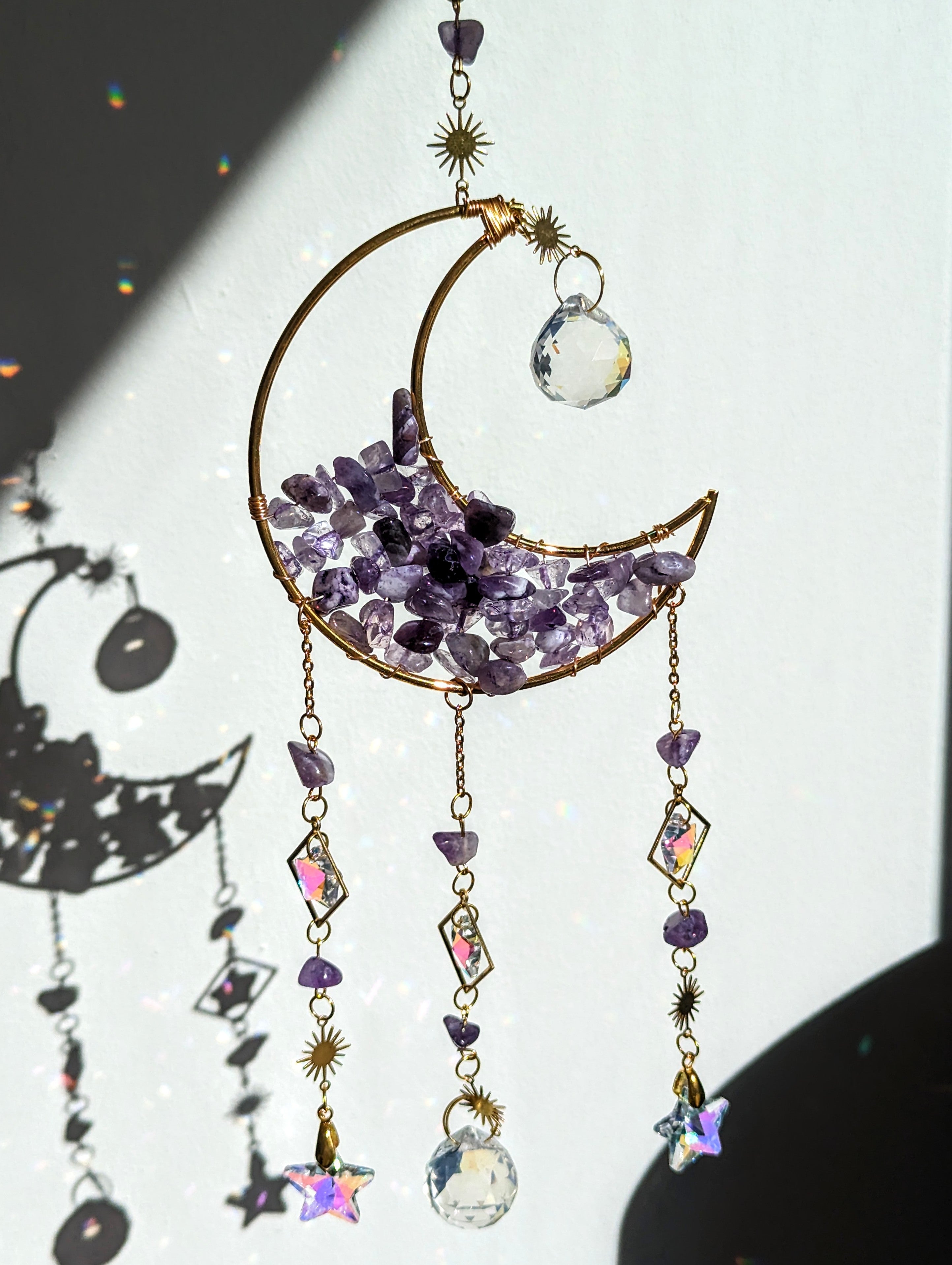 Sonnenfänger Amethyst-Mond