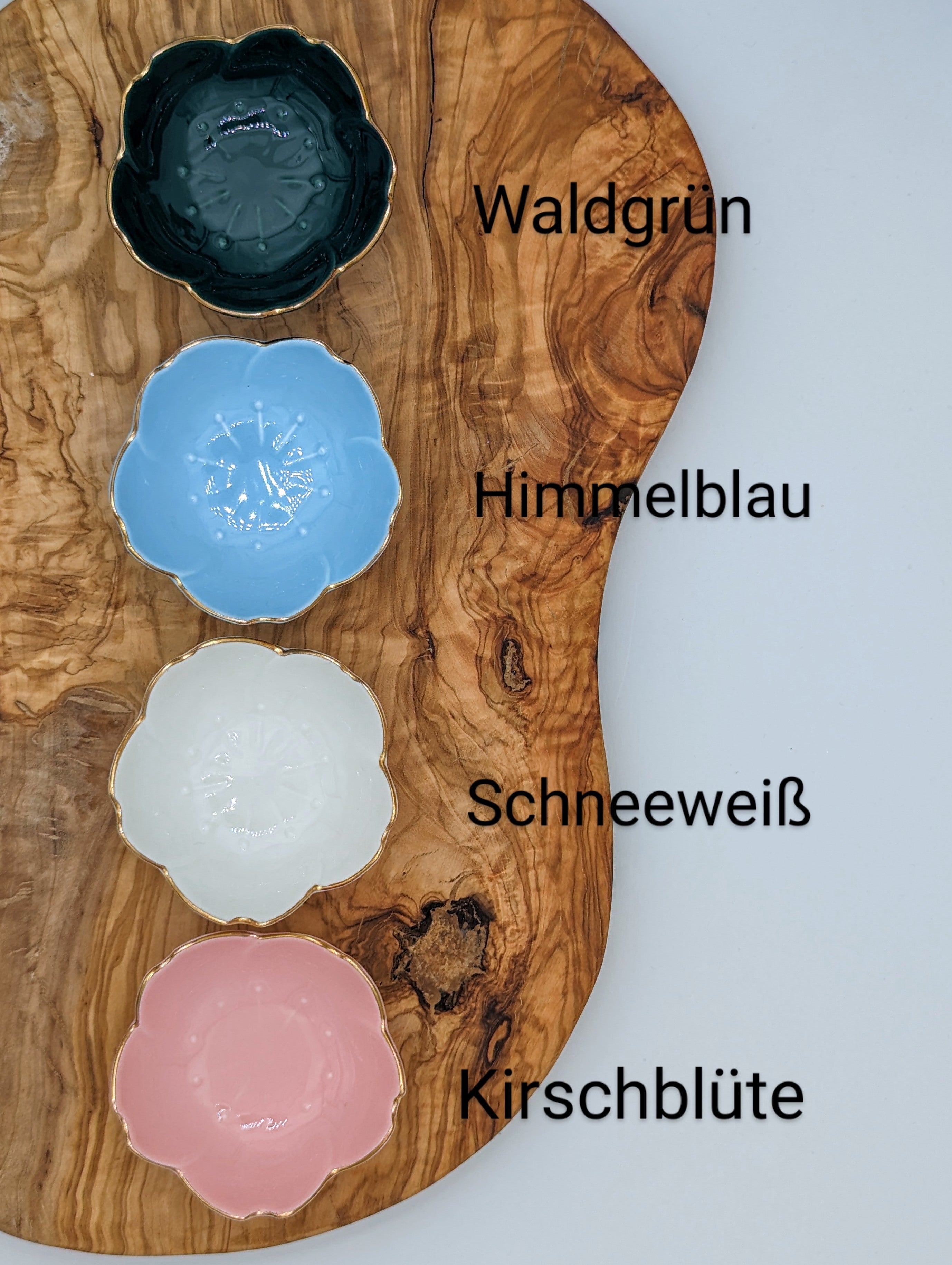 Keramik Blumen Schalen