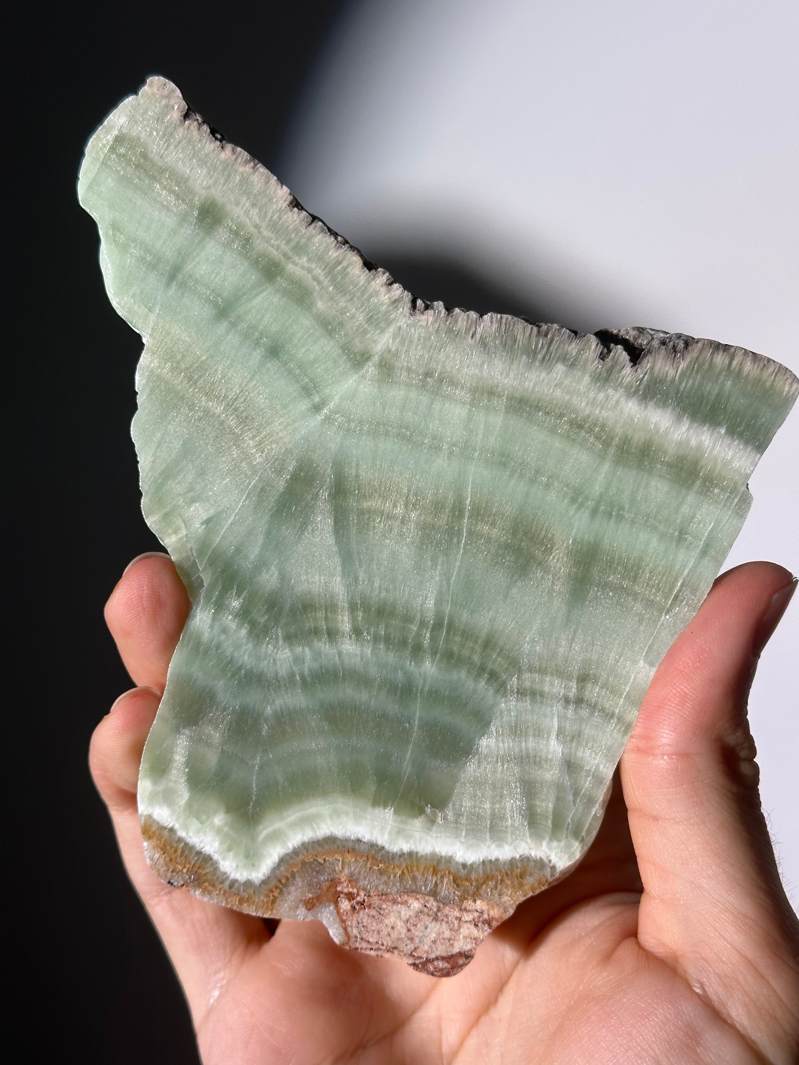 Türkise Aragonit Platte aus Spanien 🏖️