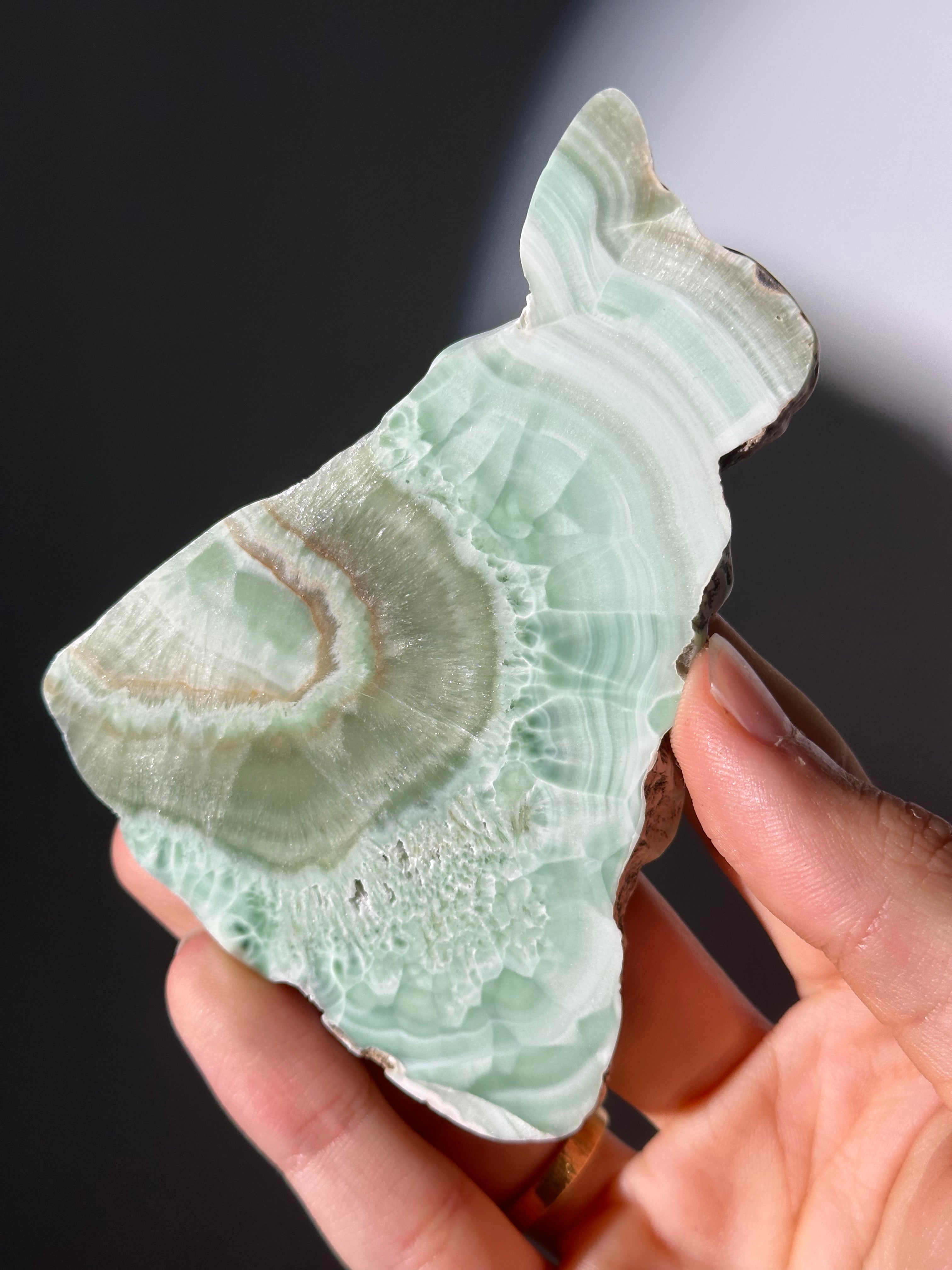 Türkise Aragonit Platte aus Spanien 🏖️