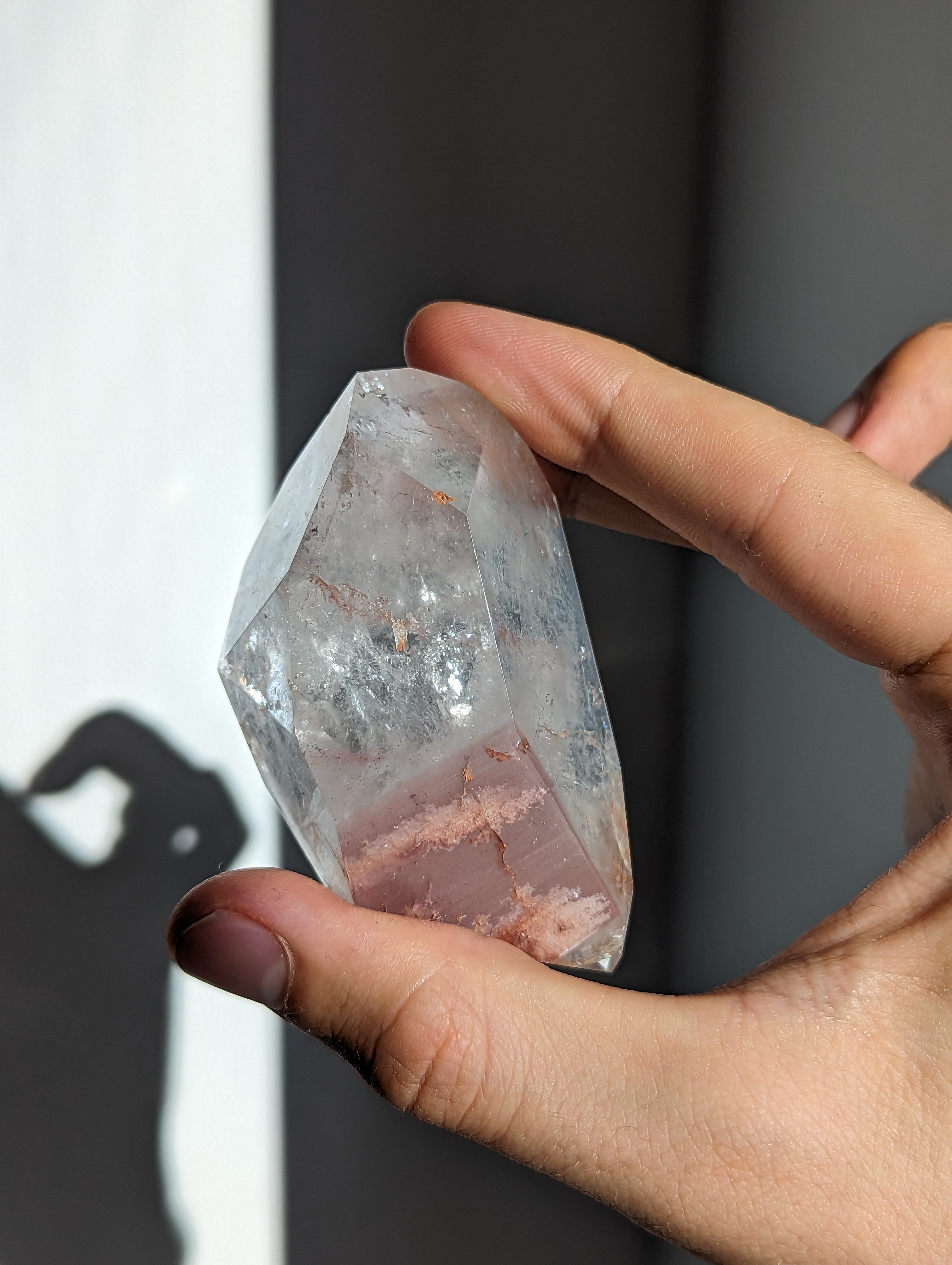 Pink Lithium Quarz Freiform (selten)