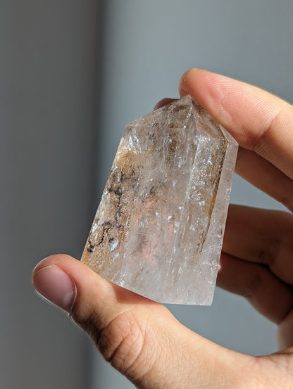 Mini Dendriten Bergkristall Golden Healer Turm