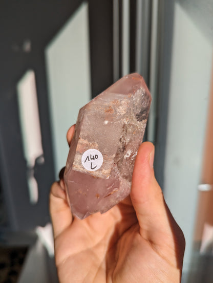 Pink Lithium Quarz Freiform/Doppelender (selten)