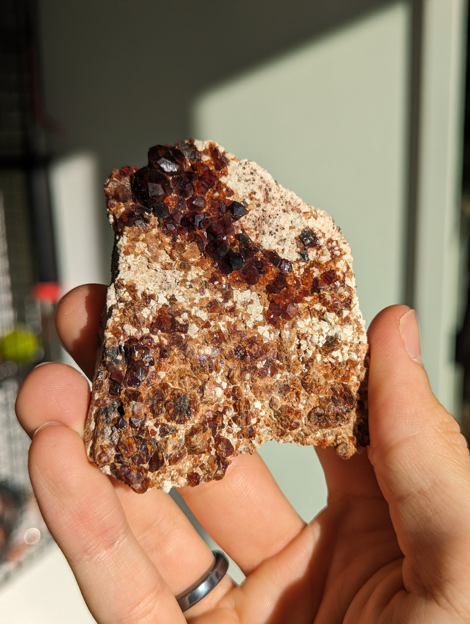 Spessartin Granat Cluster