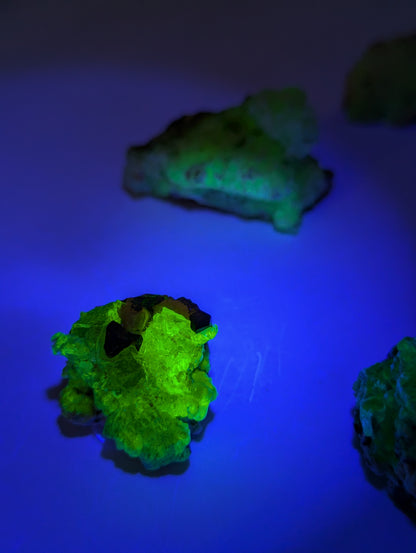 Hoch UV-Aktiver Hyalit Opal Erongo Namibia