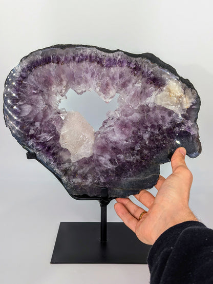 Amethyst Portal A-Qualität mit Calcit