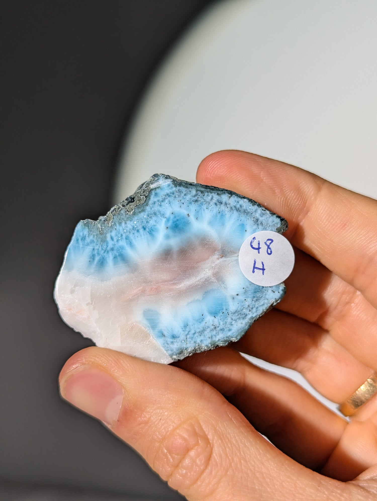 Larimar Scheiben (unter 60€)