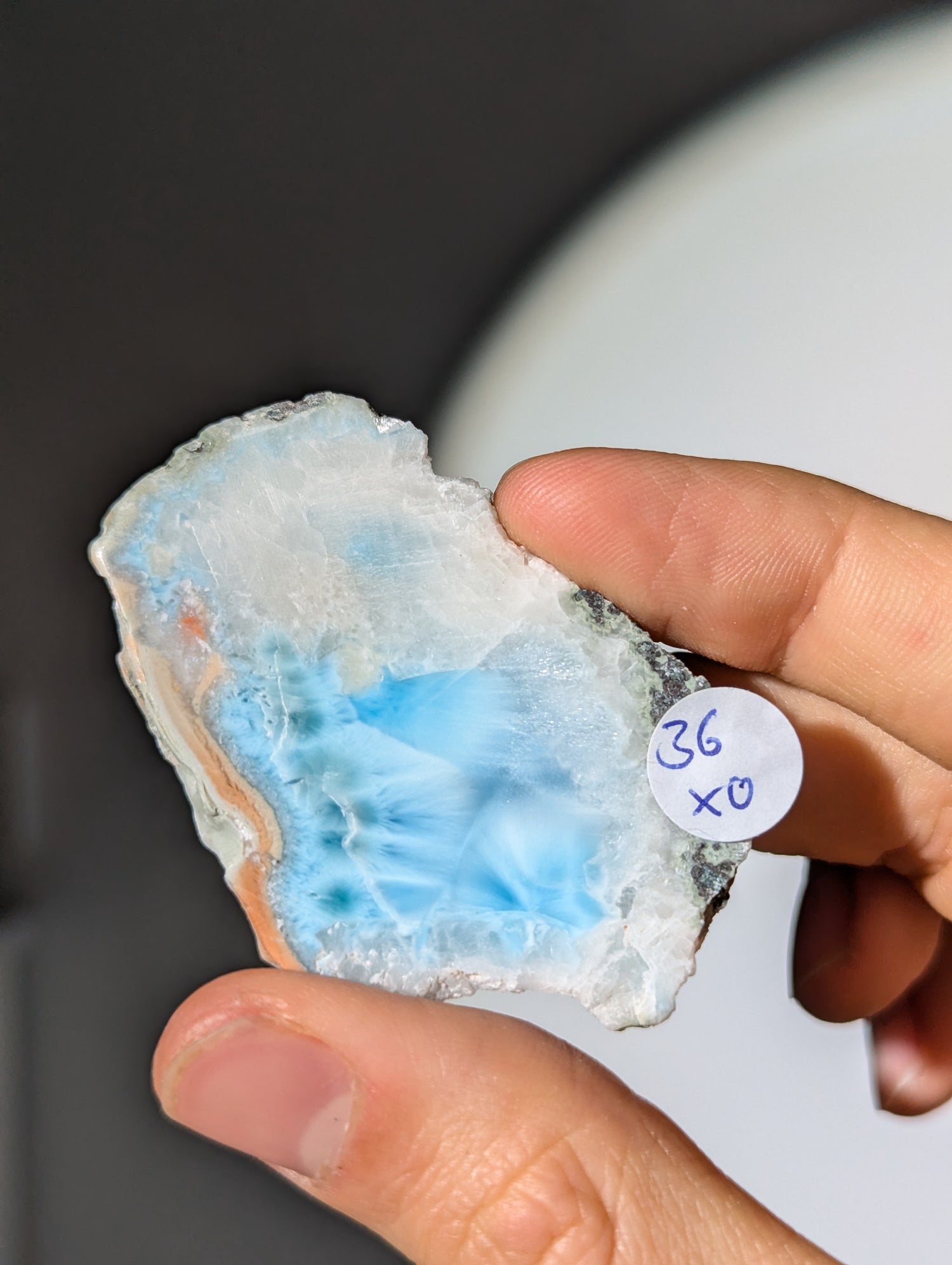 Larimar Scheiben (unter 60€)