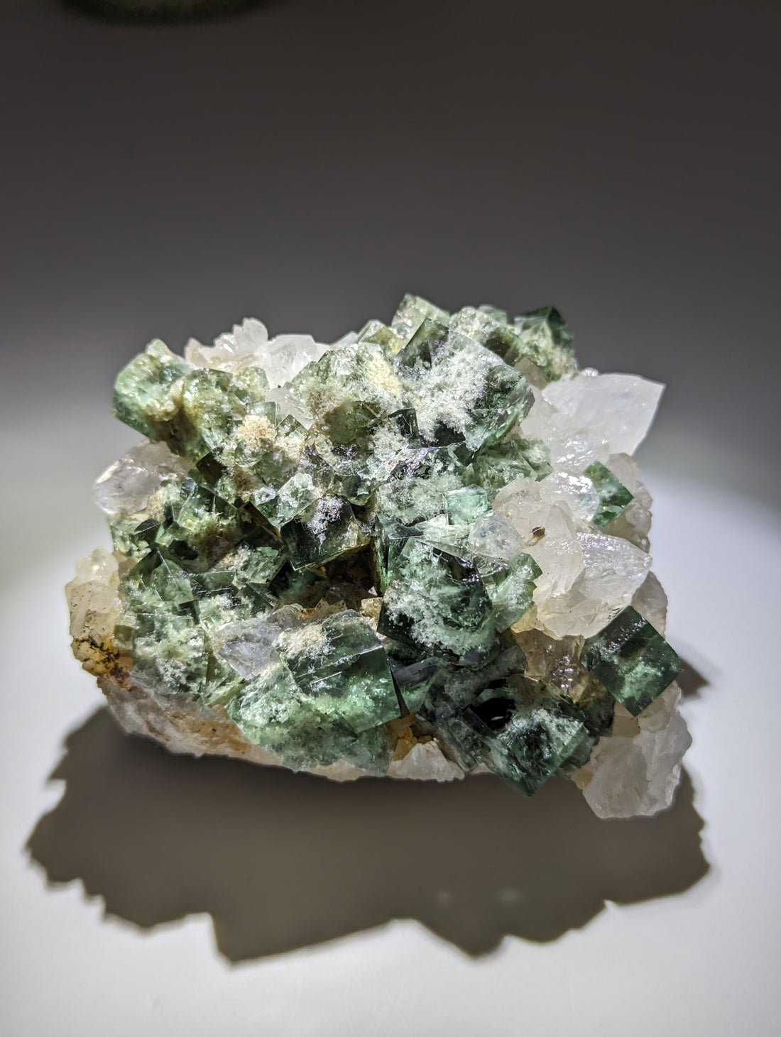 Fluorit Milky Way Pocket England groß