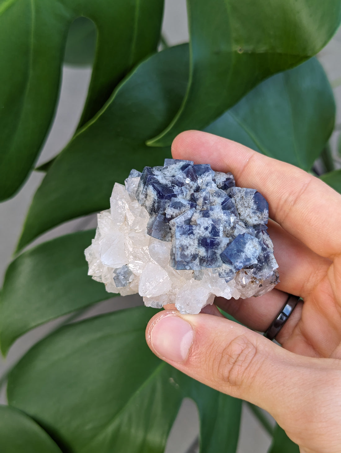 Fluorit Milky Way Pocket England II