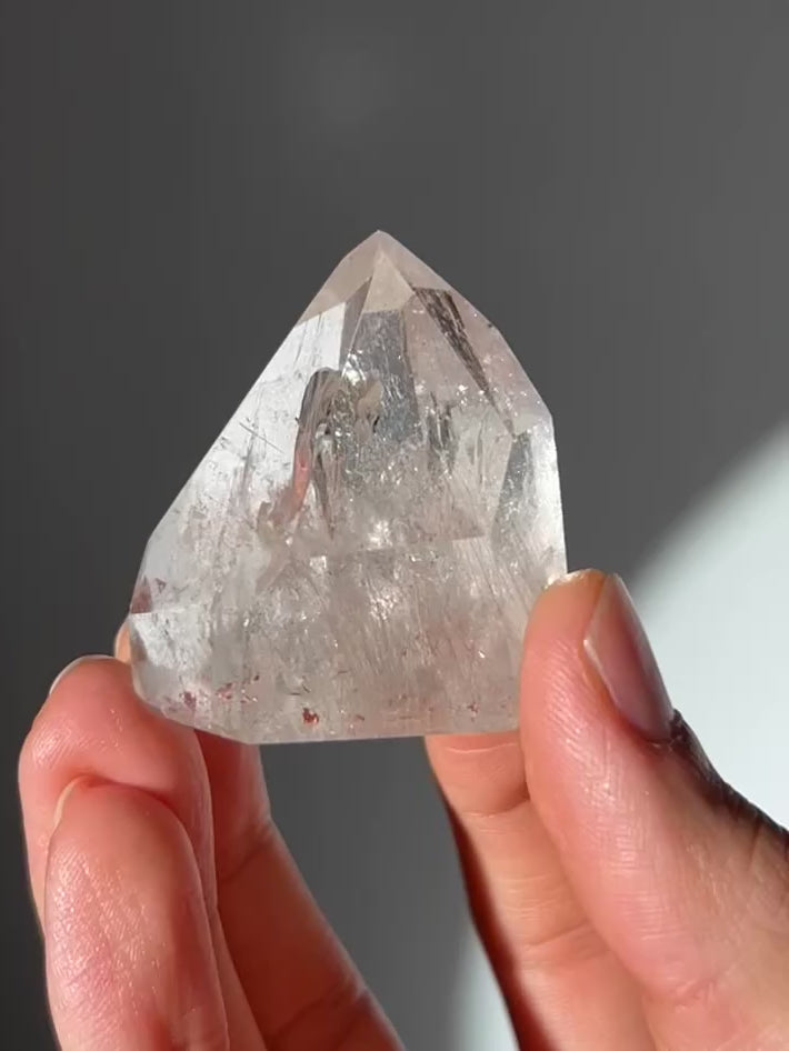 Silber Rutilquarz Turm aus Brasilien A-Qualität