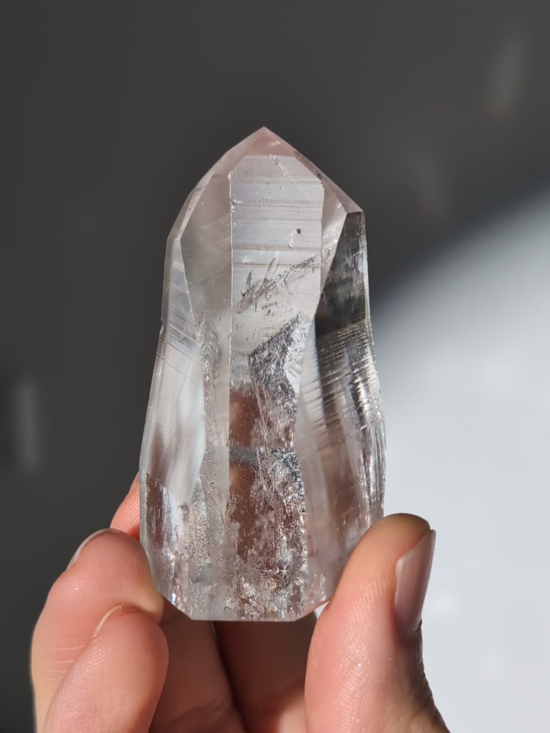 Lemurian Bergkristall aus Diamantina Brasilien 💎