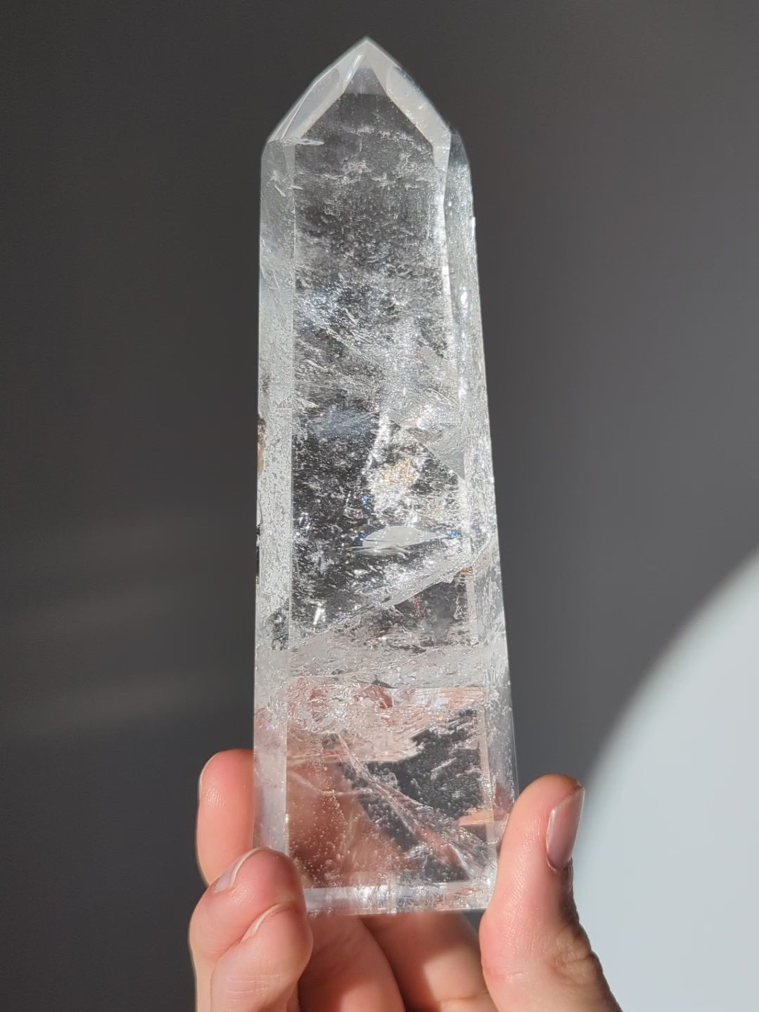 großer Bergkristall Turm aus Brasilien 💎