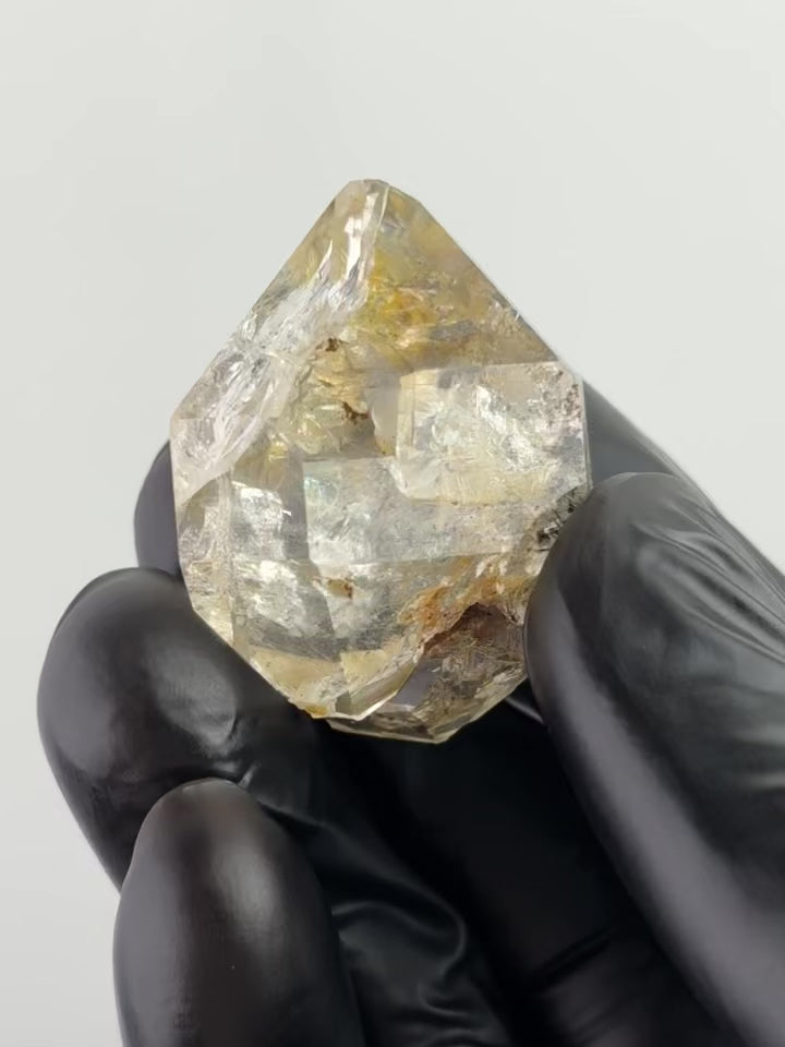 Herkimer Diamant mit Abdruck