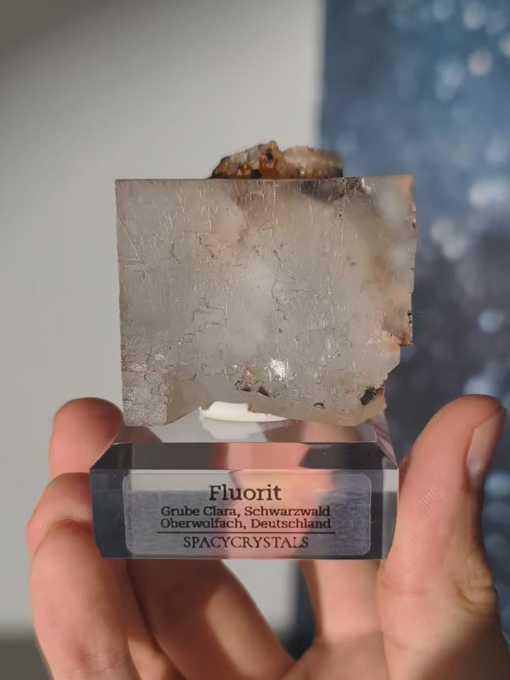 Großer Grube Clara Fluorit Würfel (Schwarzwald)
